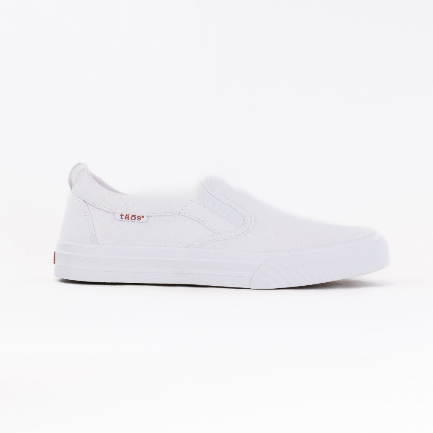 Taos Women's White Canvas Rubber Soul Slip-on Sneakers