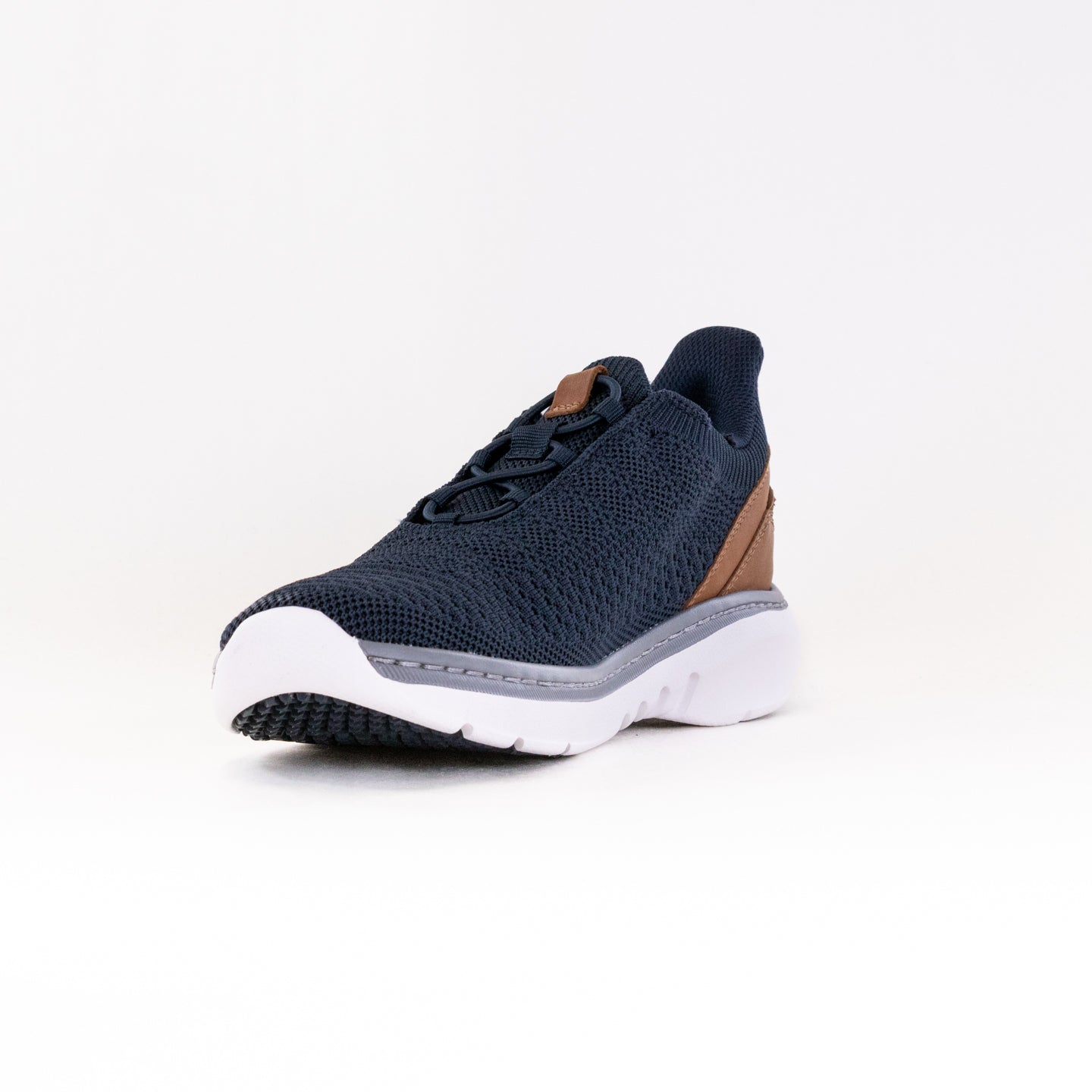 Men's ClarksPro Lo Navy Knit - Comfortable Casual Athleisure Shoes