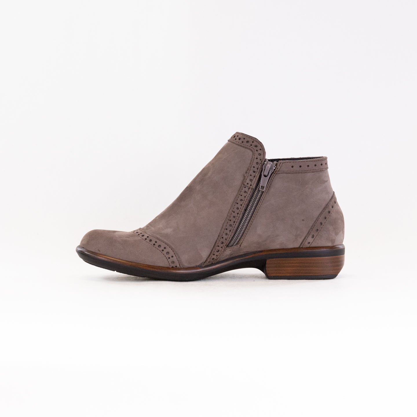 Naot Women's Nefasi Ankle Boot in Shiitake Nubuck