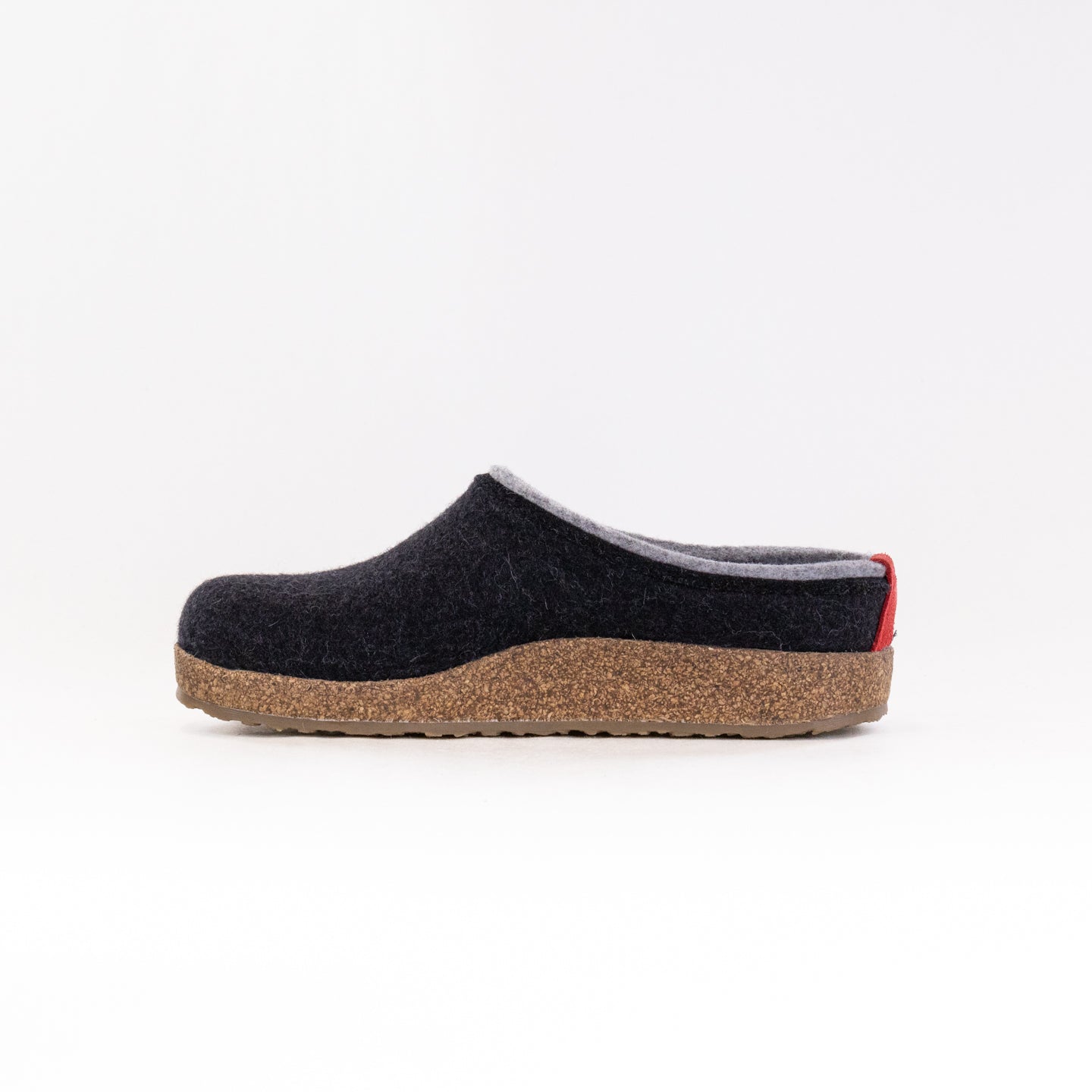 Unisex Haflinger Kris Clogs in Charcoal - Breathable & Comfortable