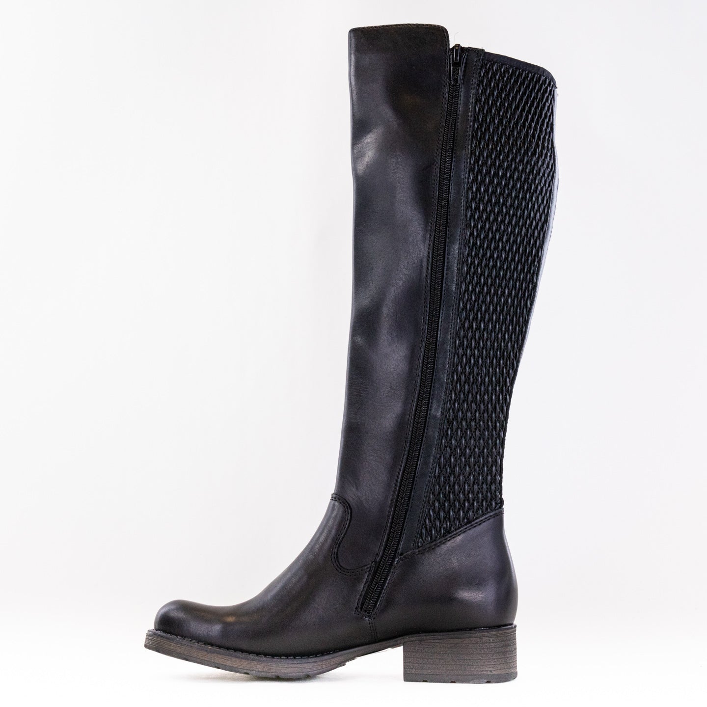 Rieker Women's Z9591 Faith 91 Black Riding Boots