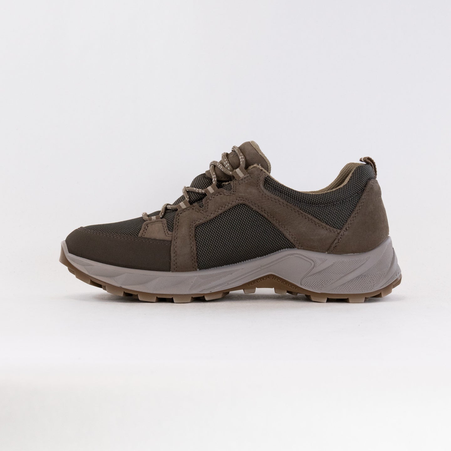 Men's Beige and Grey Ara Sting Lace - Up Gore - Tex Sneakers for Casual Wear