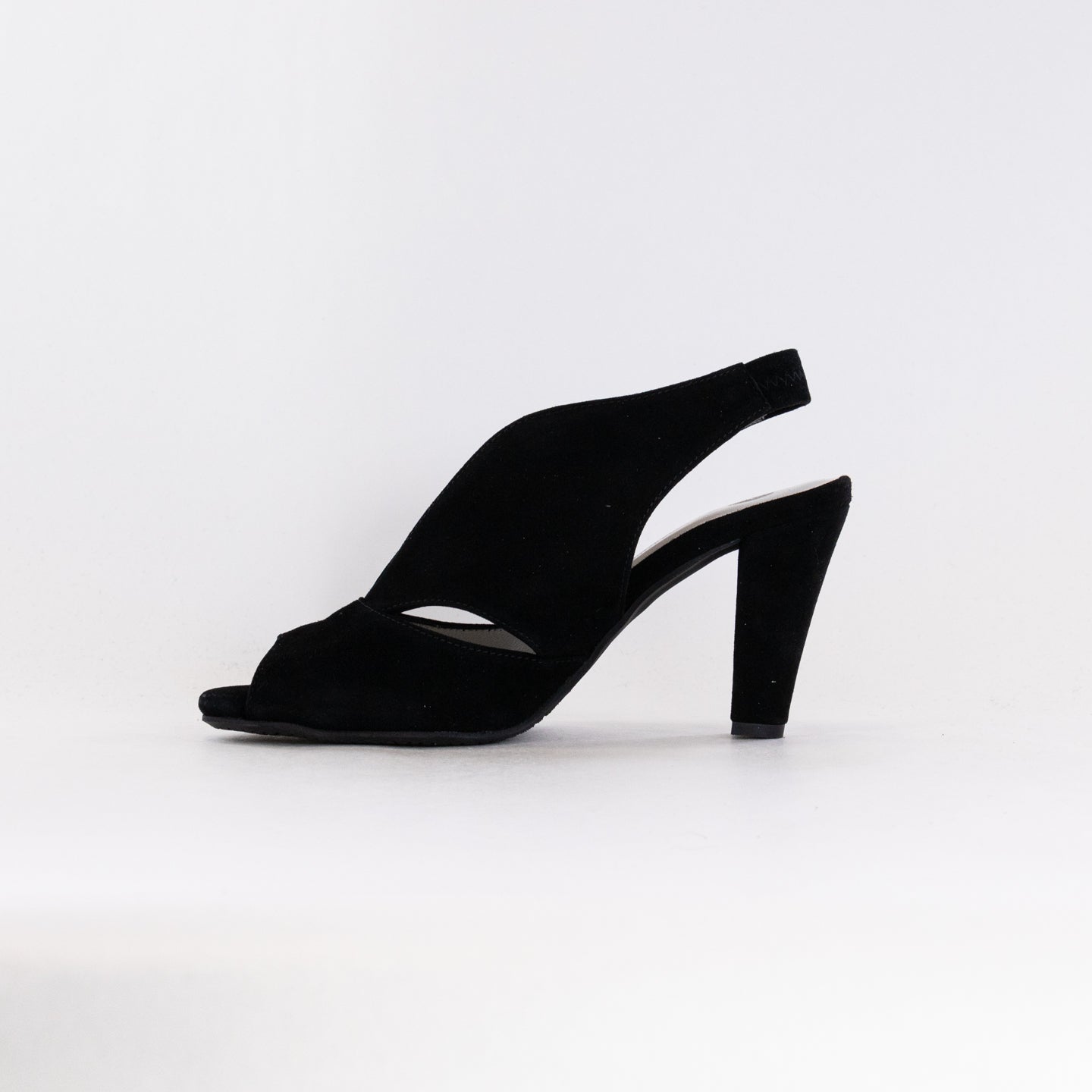 Women's Eric Michael Peru Black Soft Suede High - Heel Shoes