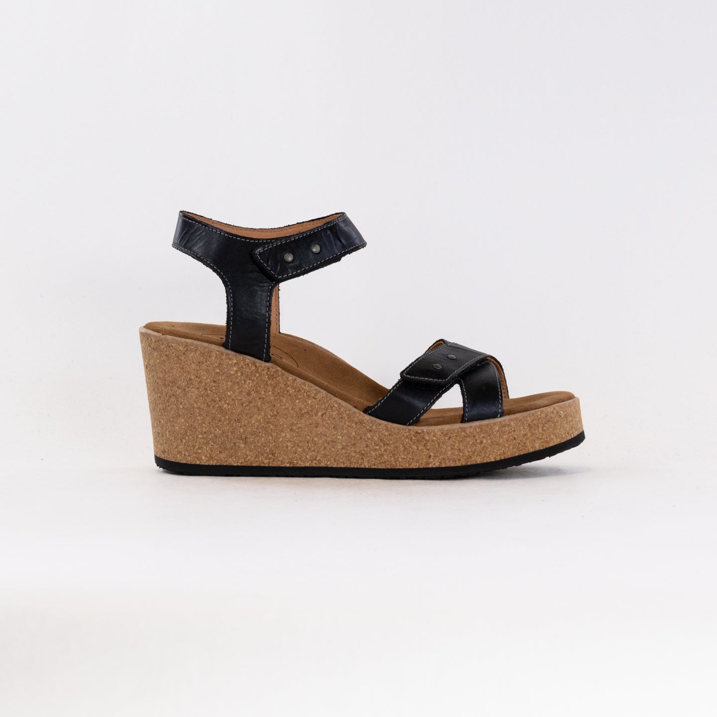 Women's Taos Lexie Black Leather Shoes