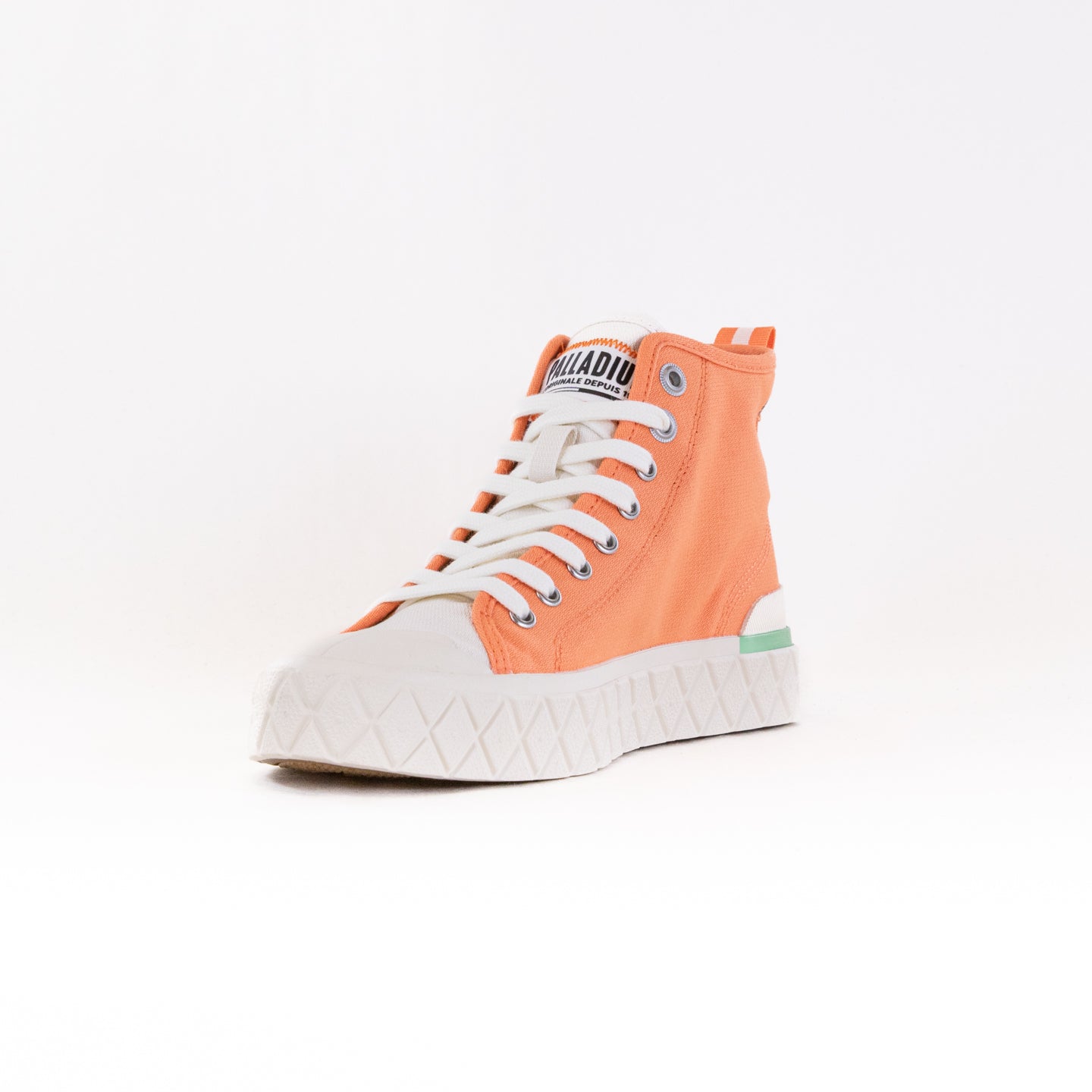 Palladium Women's Organic Palla Ace Chukka Sneaker-Boot in Sunstone Orange Color