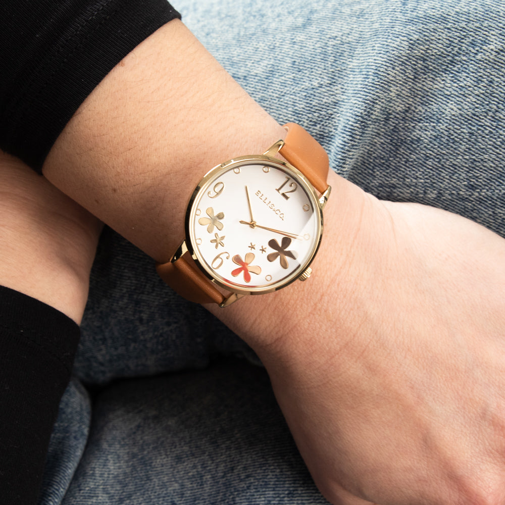 Ellis & Co Bloom Fashionable Wristwatch