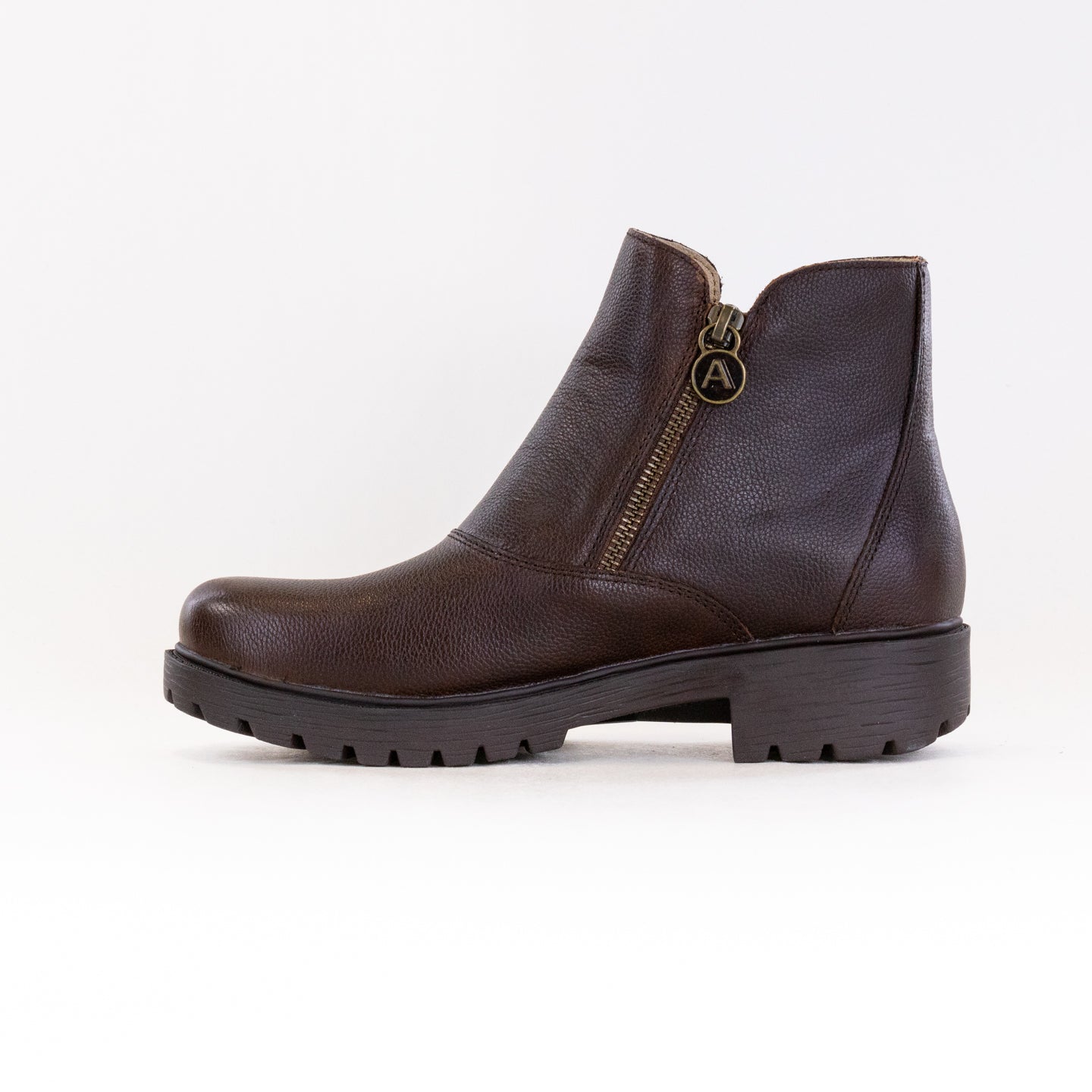 Alegria Women's Rorie Leather Booties in Java Color
