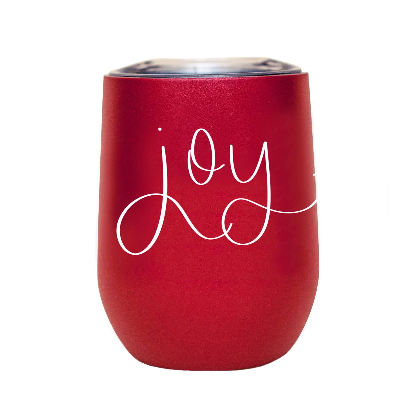 Festive Christmas Stainless - Steel Wine Tumbler for Holiday Cheer