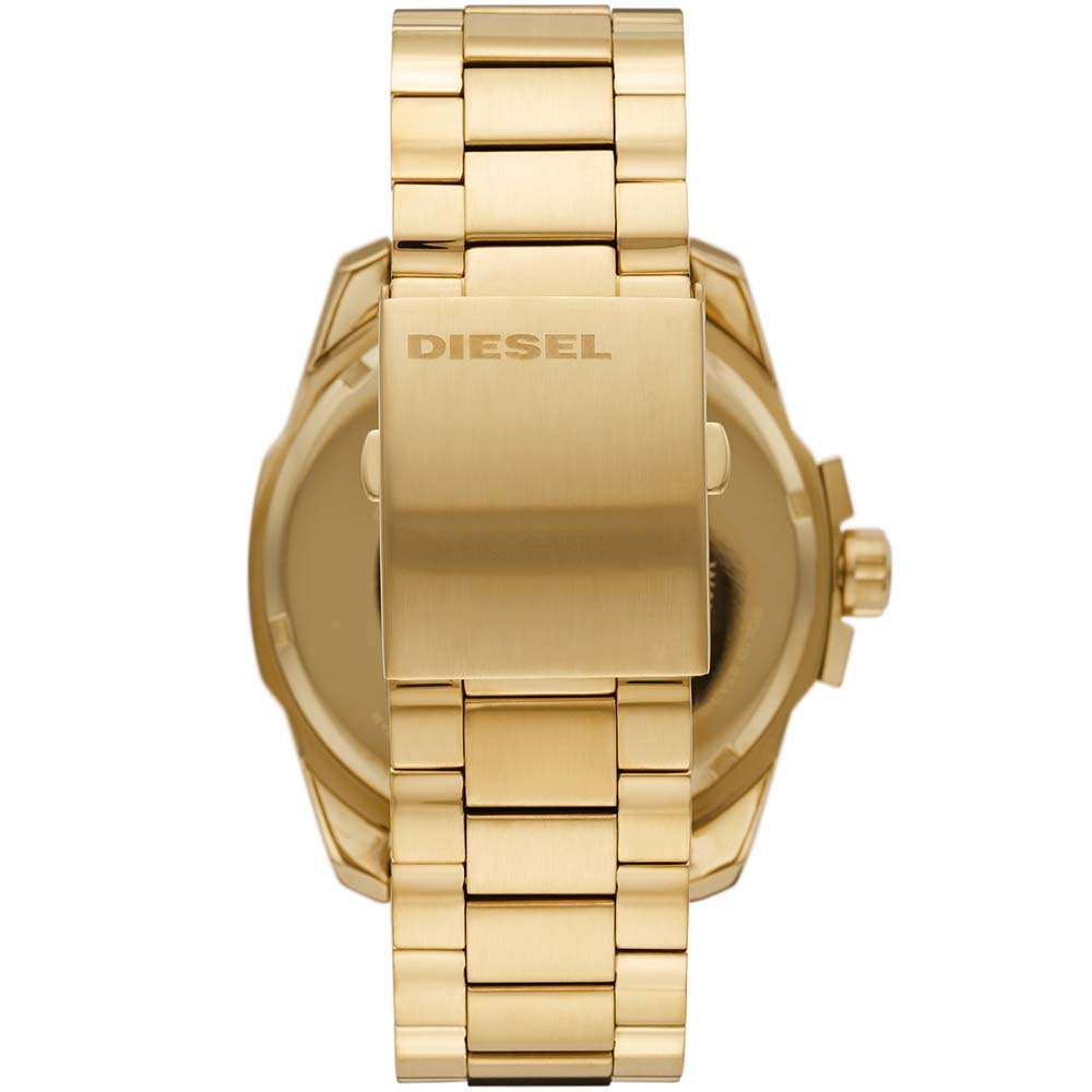 Diesel DZ7456 Mega Chief Automatic Mens Watch with Gold - Plated Finish