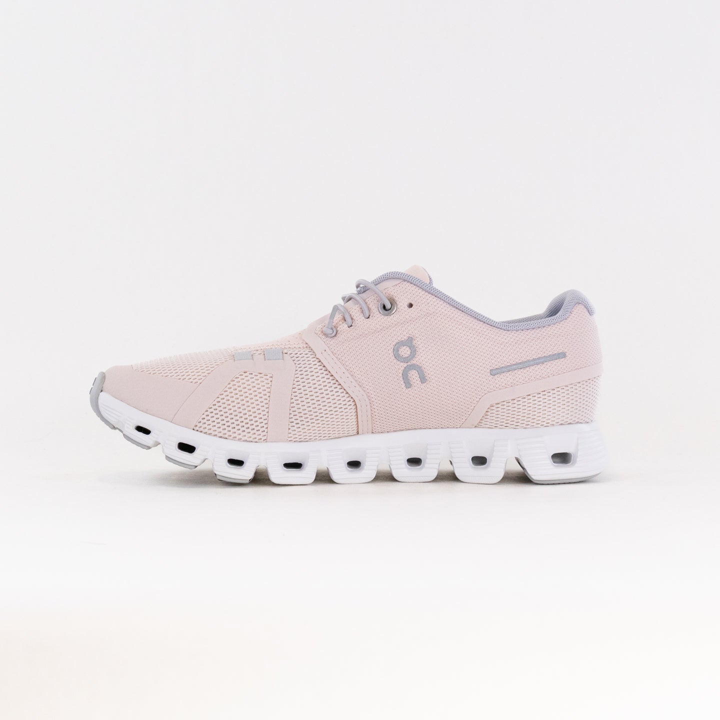 On Women's Cloud 5 Running Shoes - Shell/White Colorway