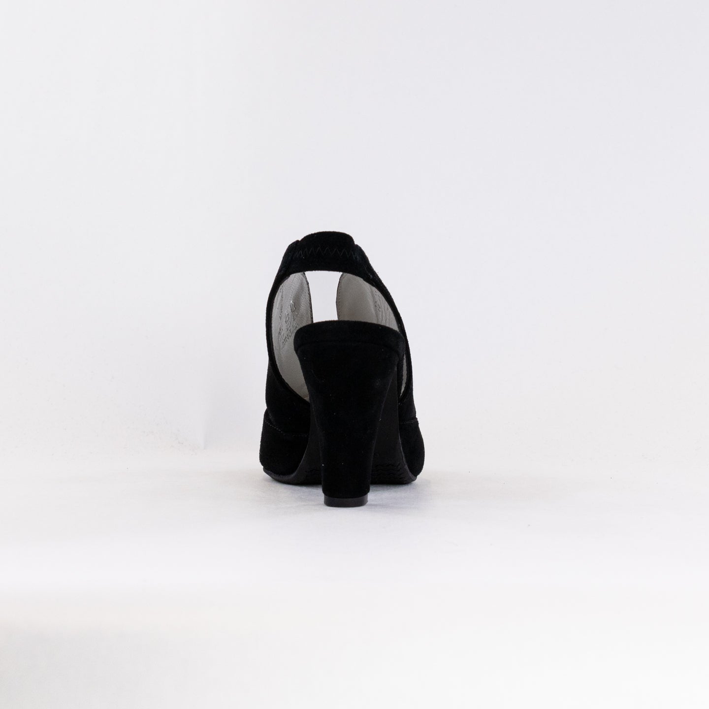 Women's Eric Michael Peru Black Soft Suede High - Heel Shoes