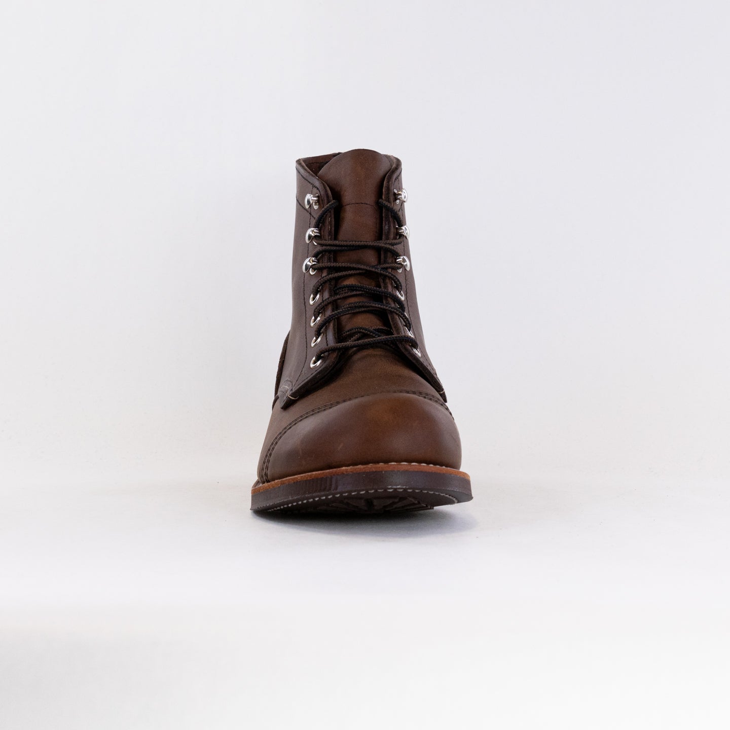 Red Wing Heritage Men's Iron Ranger Work Boots in Amber Harness Color