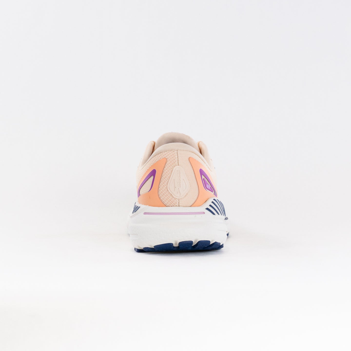 Women's Brooks Adrenaline GTS 23 Running Shoes in Apricot, Estate Blue, and Orchid Colors