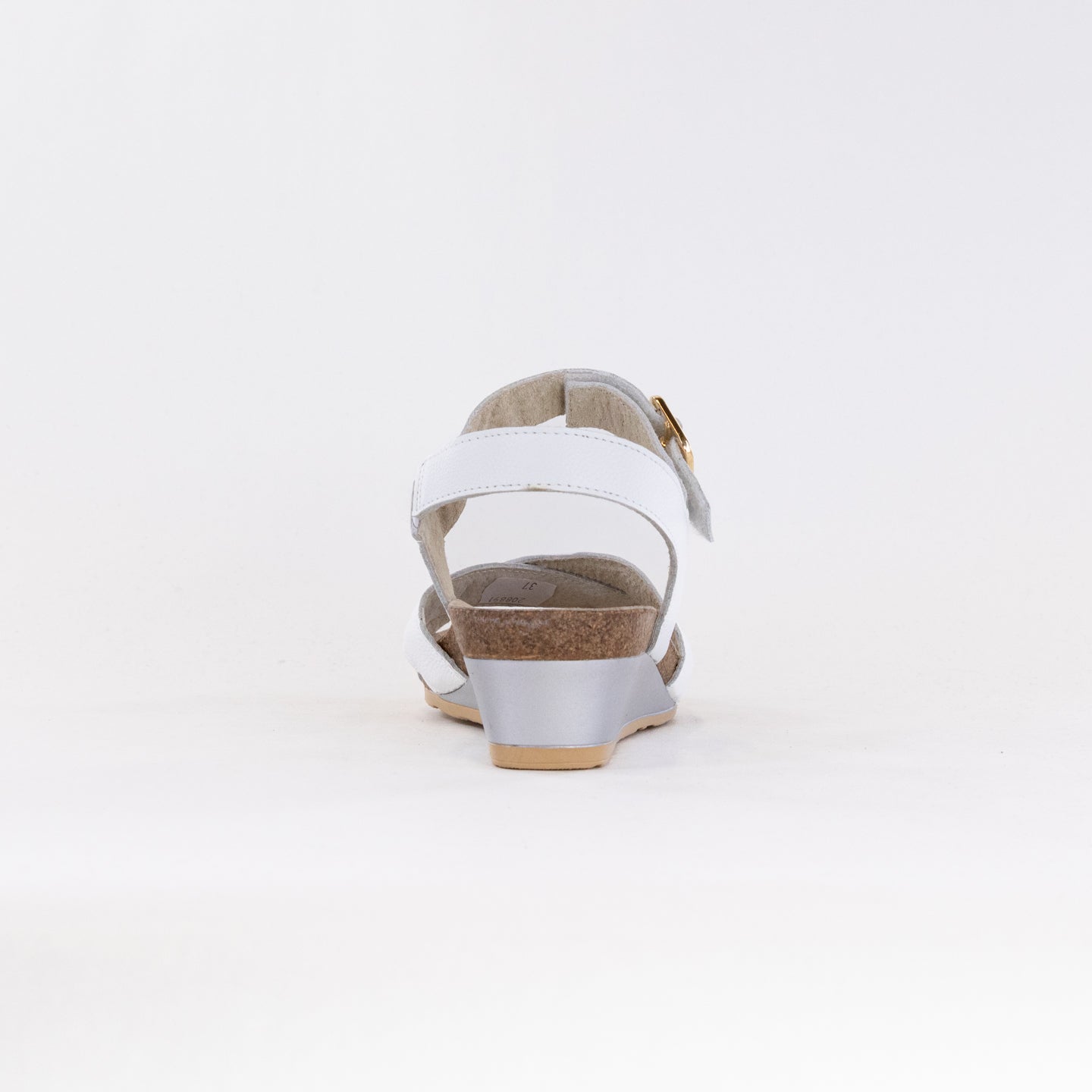 Naot Women's Elegant White Throne Wedge Sandals