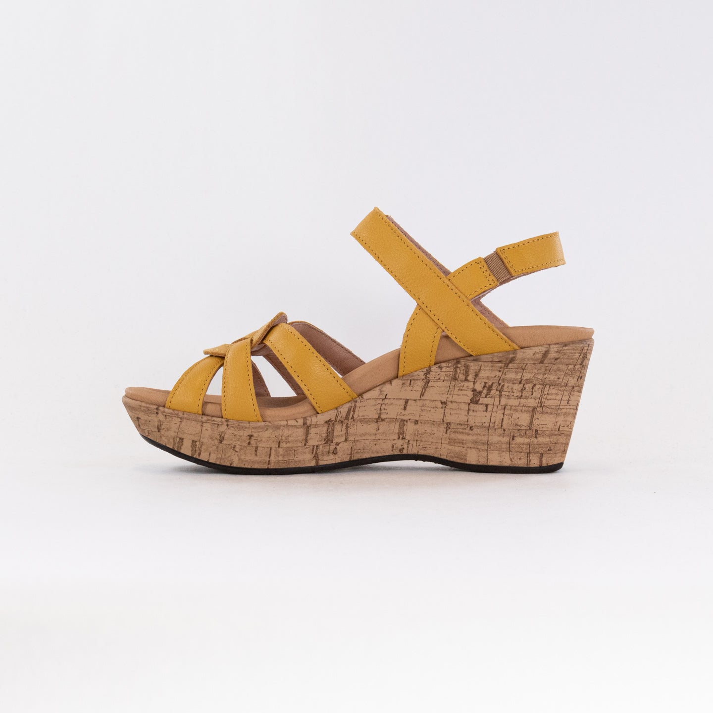 Naot Women's Tropical Wedge Sandals in Marigold Color