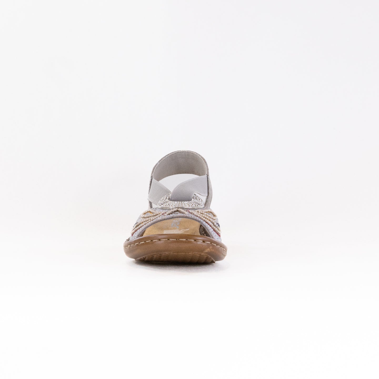 Women's Rieker 608B4 Metallic Classic Strap Sandals for Ultimate Comfort