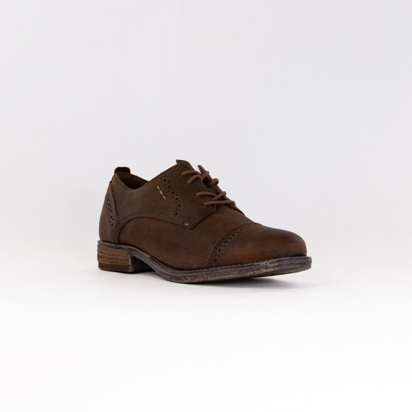 Josef Seibel Women's Sienna 12 Moro Cap - Toe Brogue Shoes