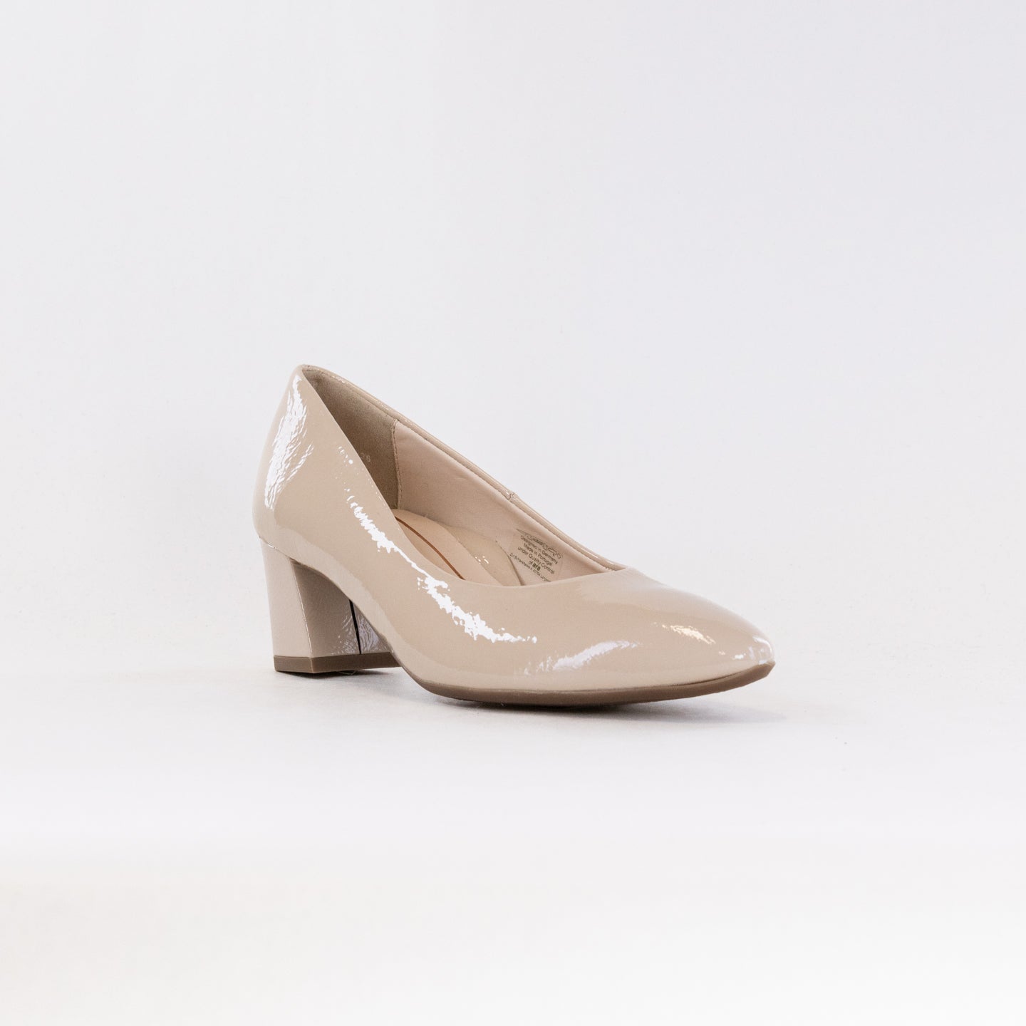 Women's Nude Patent Ara Lichfield Comfortable Pumps