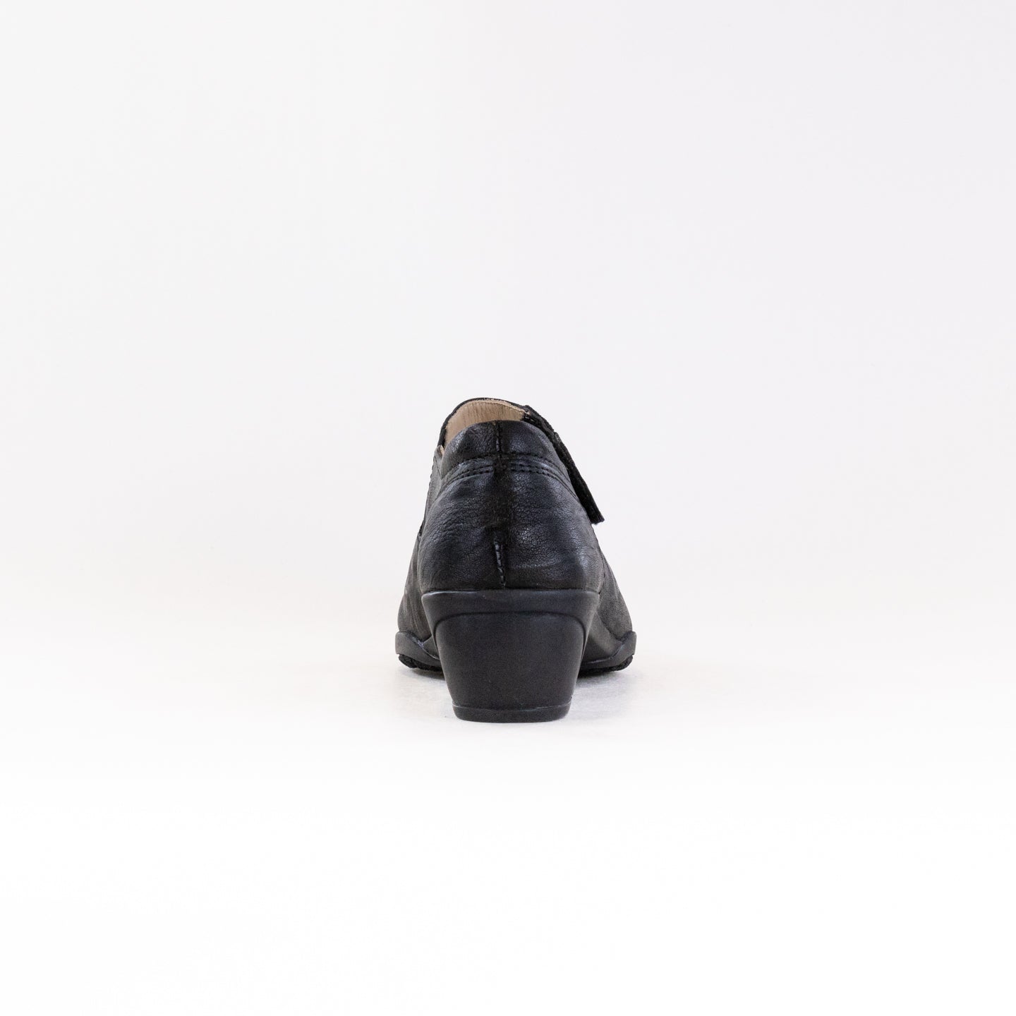 Fidelio Women's Black Leather Hallux Grace 265102 Comfortable Walking Shoes