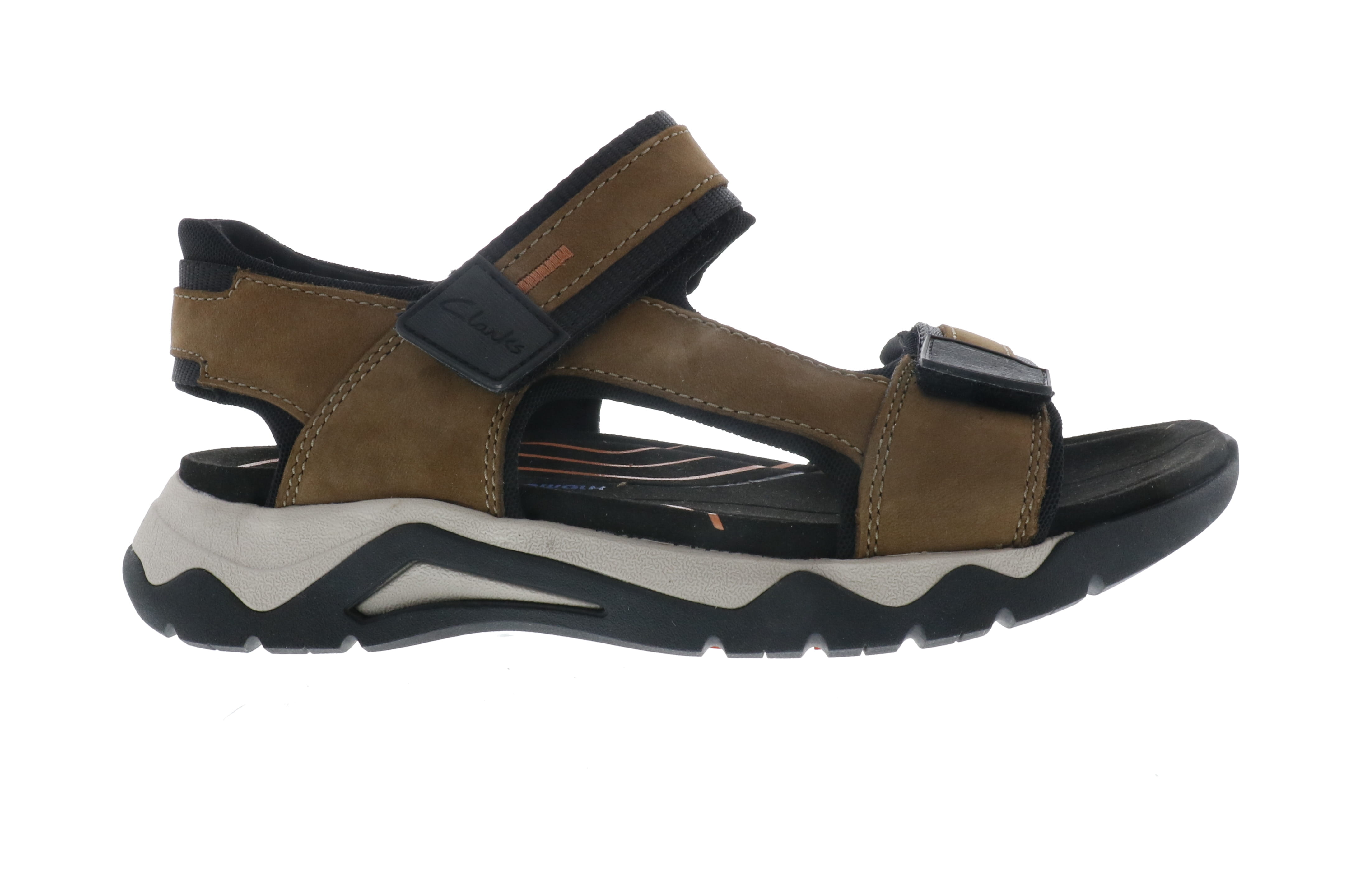 Men's Tan Nubuck Clarks Wave 2.0 Jump - Ideal for Long Walks
