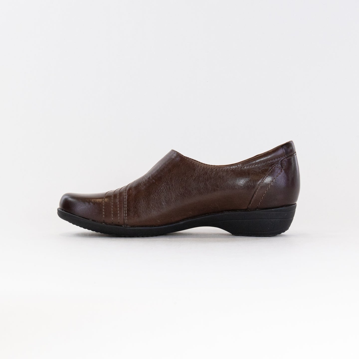 Dansko Women's Franny Professional Work Shoes - Chocolate Burnished Calf Leather