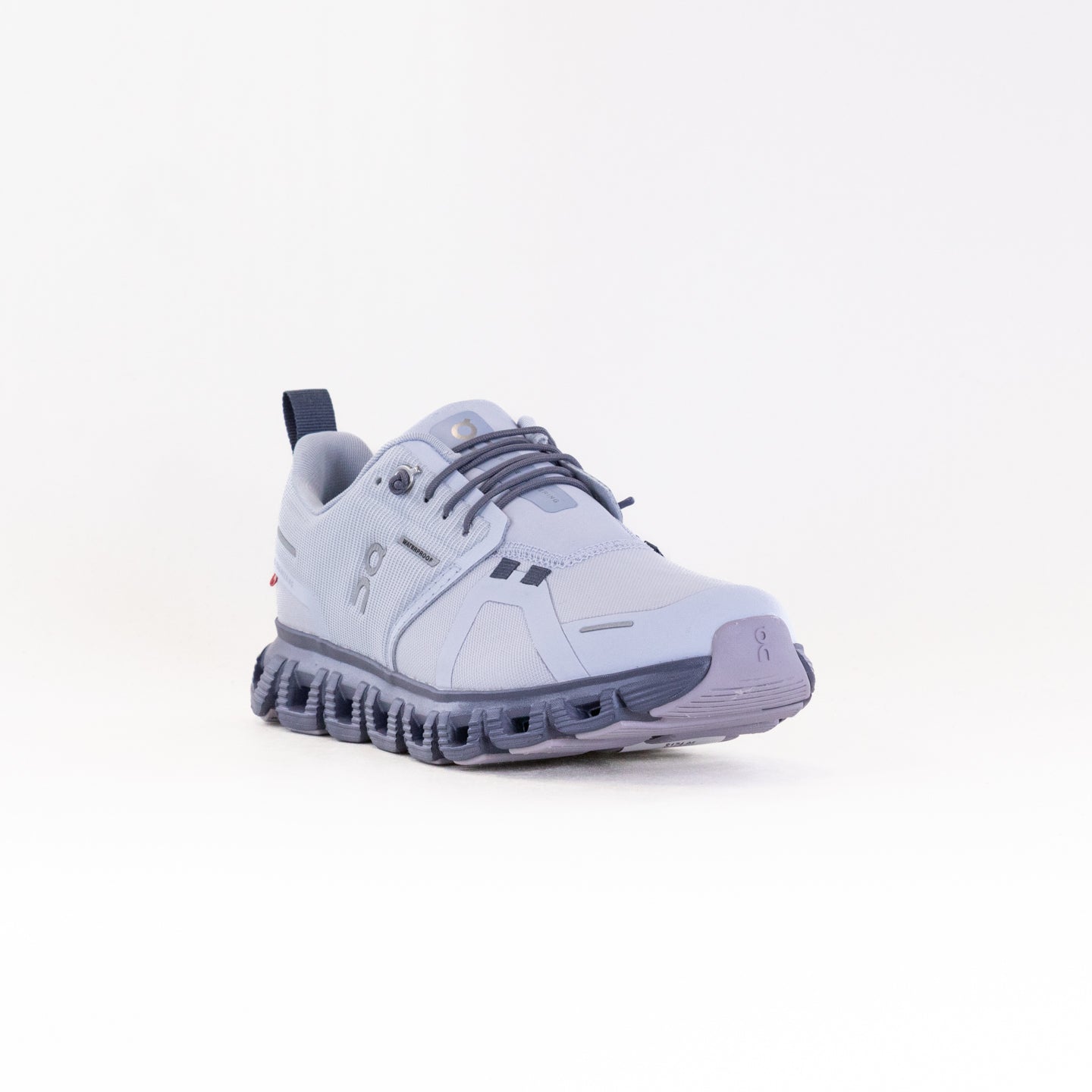 On Women's Cloud 6 Waterproof Running Shoes - Heather/Metal Colorway