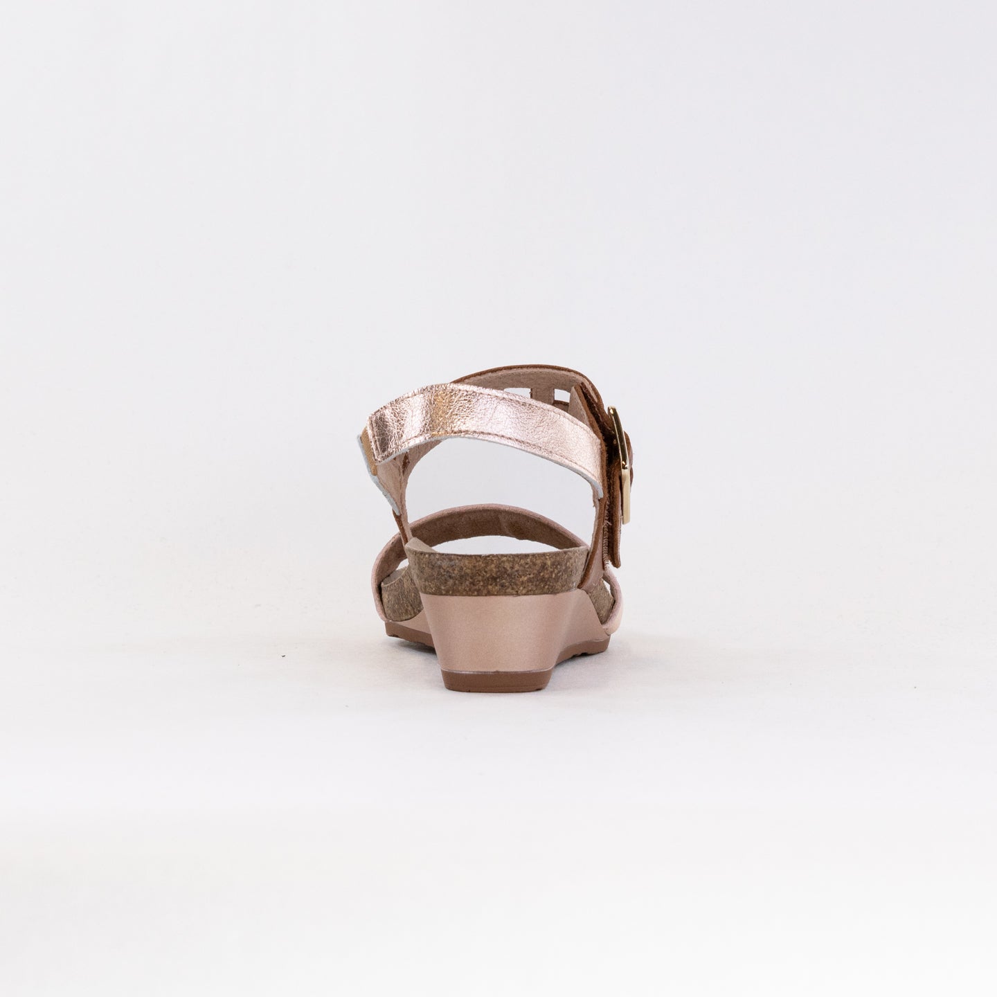 Naot Women's Dynasty Sandals in Pale Blush, Caramel, and Soft Rose Gold Shades