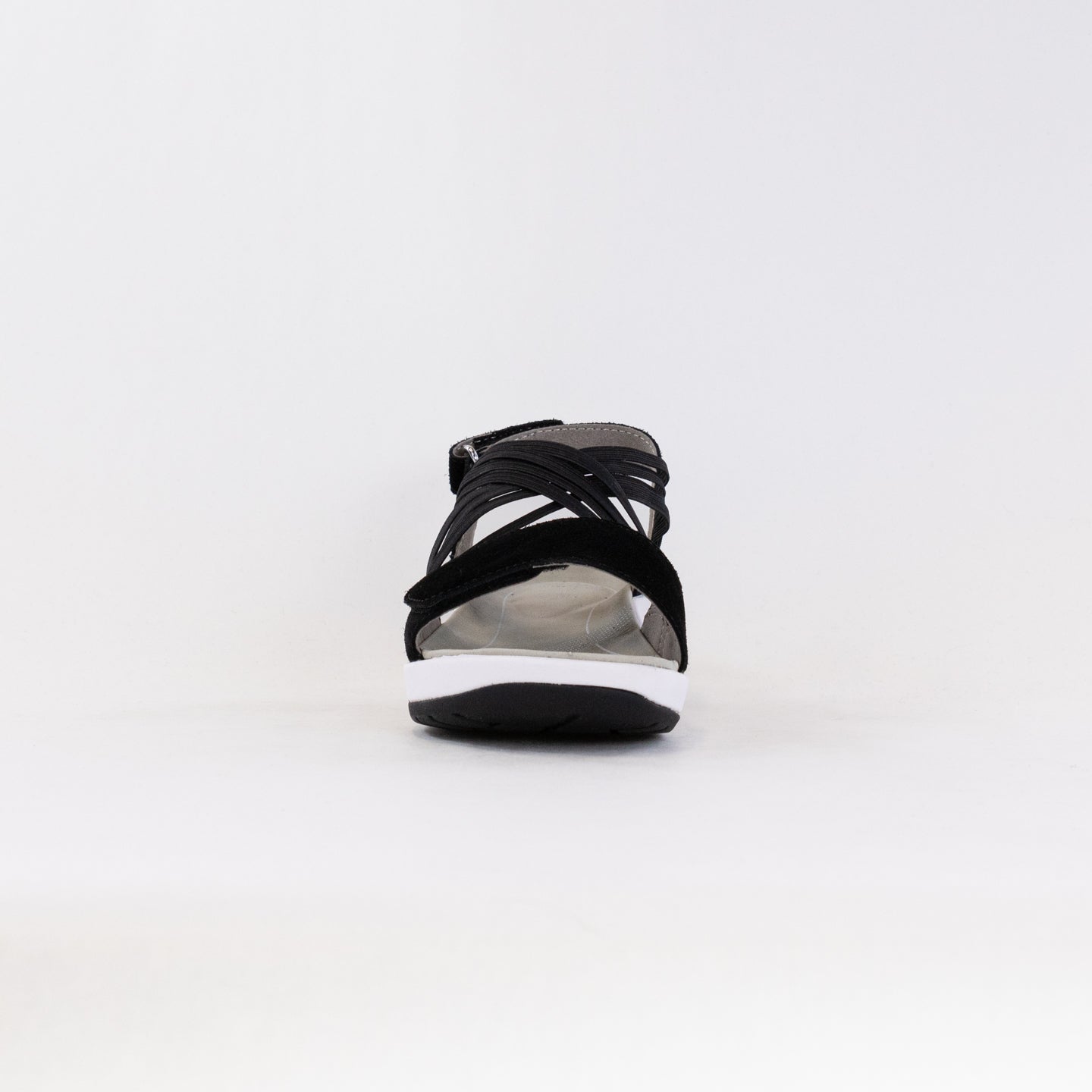 Women's Adjustable Schwarz Ara Niles Platform Sandals