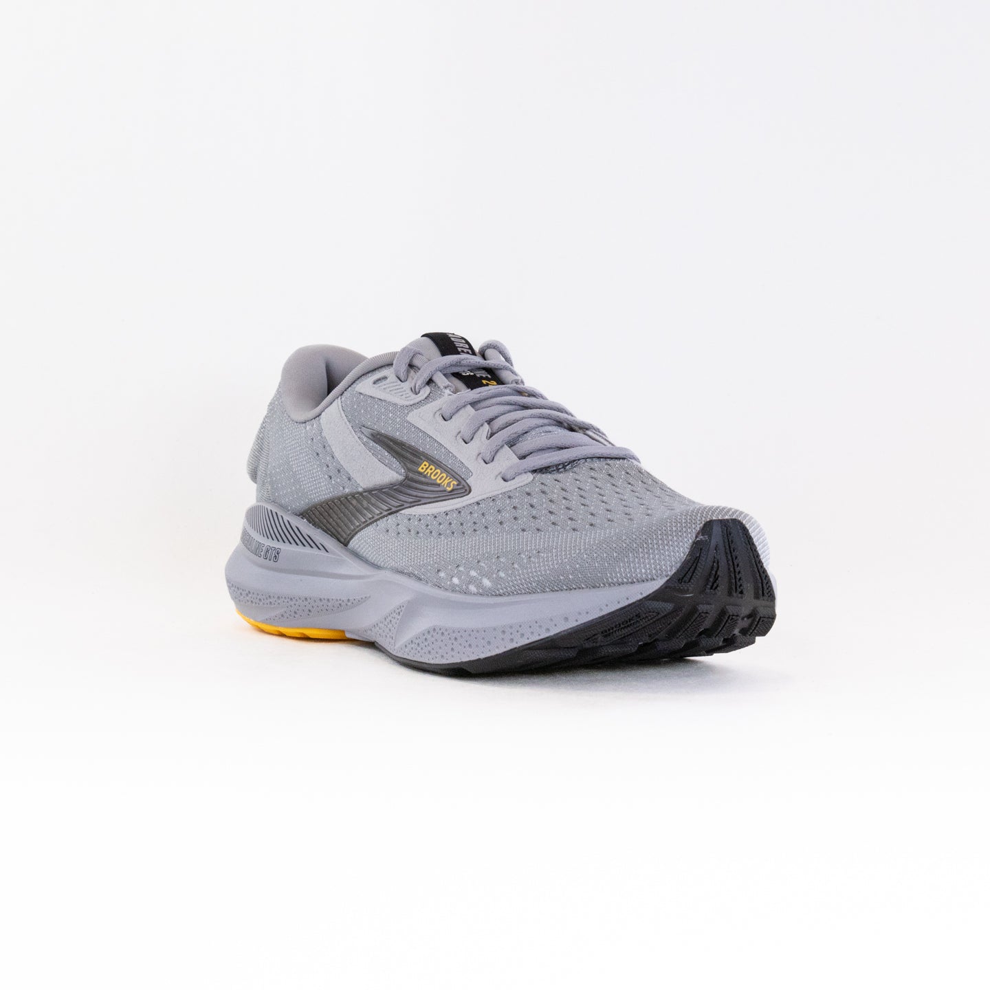 Men's Brooks Adrenaline GTS 24 Running Shoes - Alloy/White/Gold Fusion