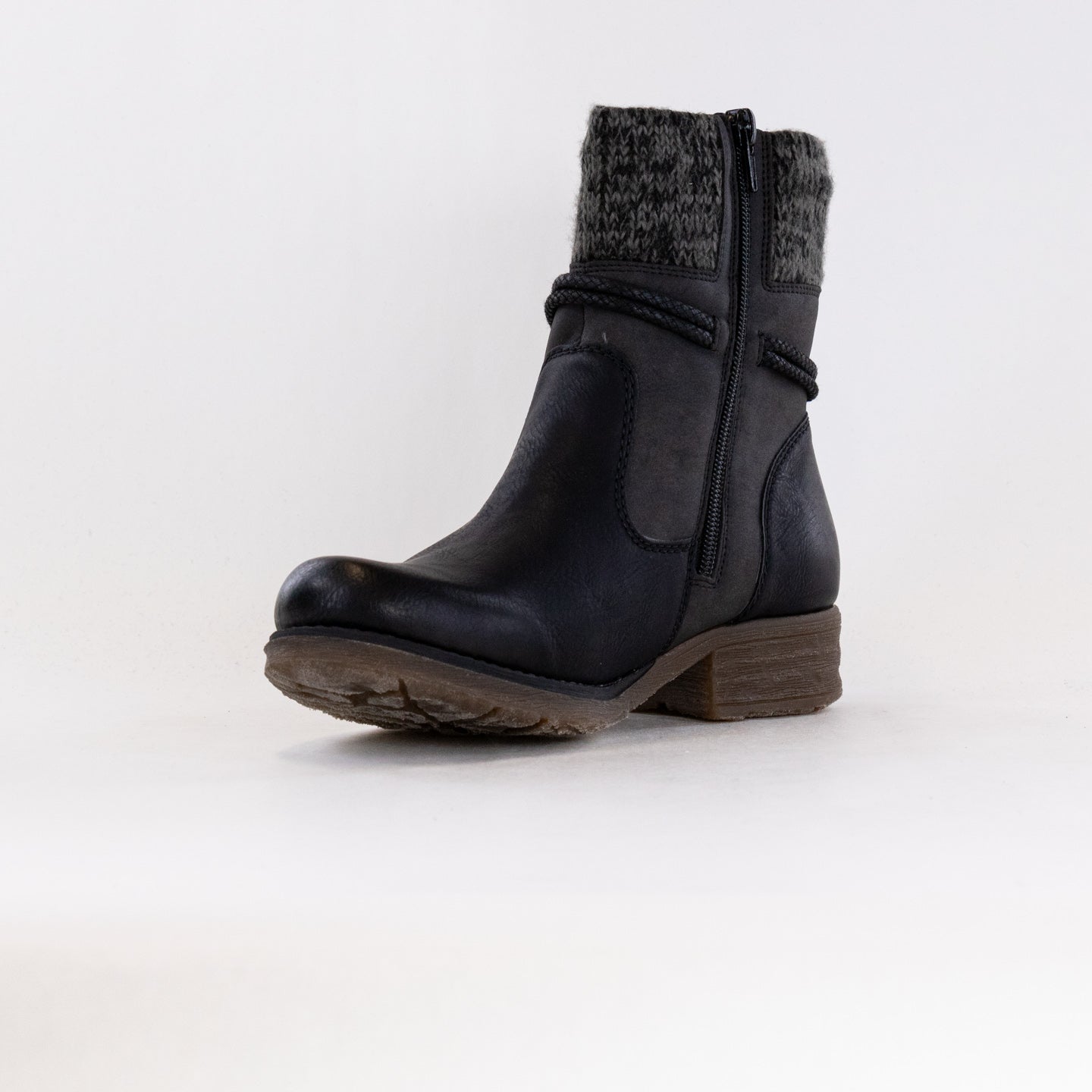 Women's Rieker 79688 Fee Waterproof Winter Black Boots