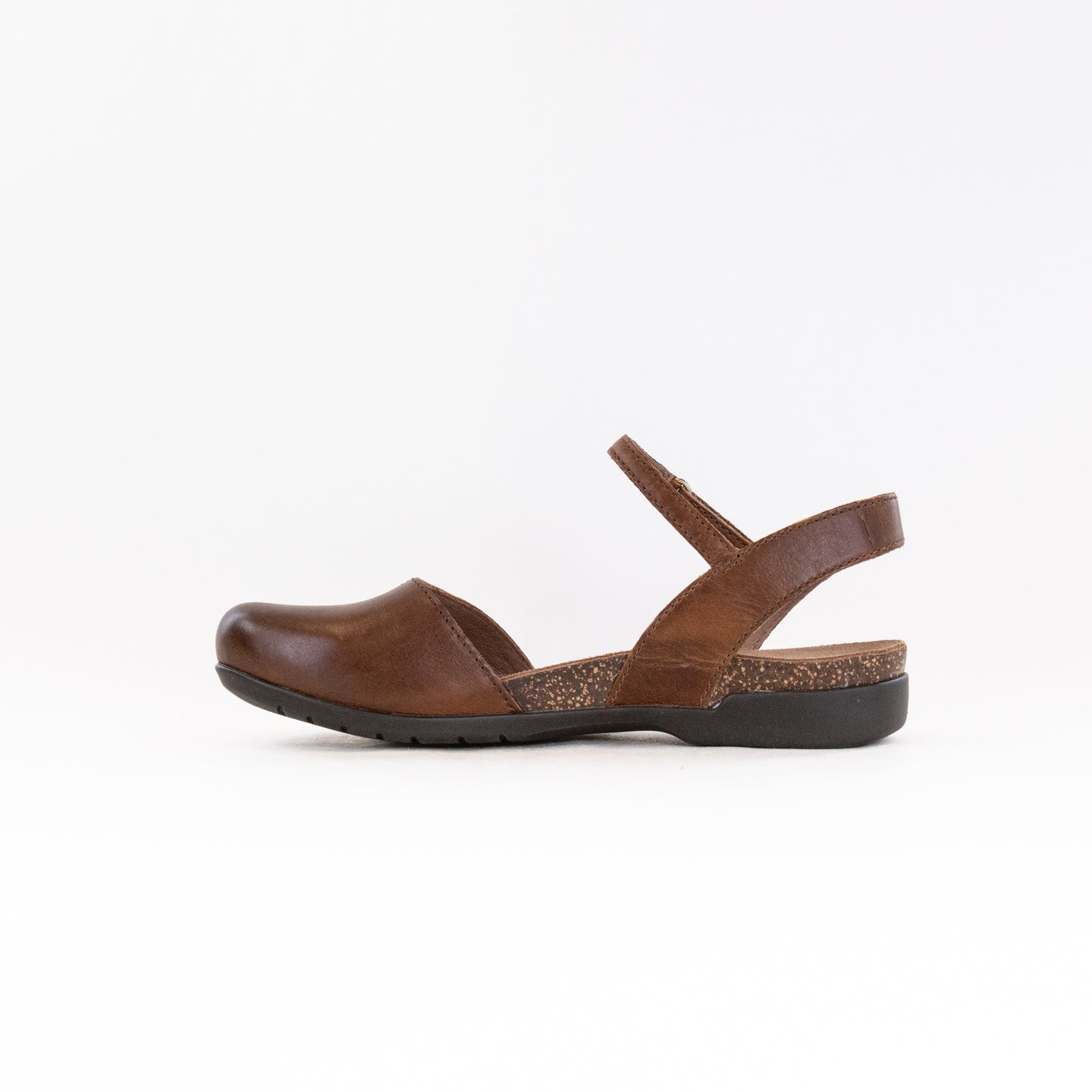 Dansko Women's Rowan Tan Waxy Burnished Casual Springtime Sandals