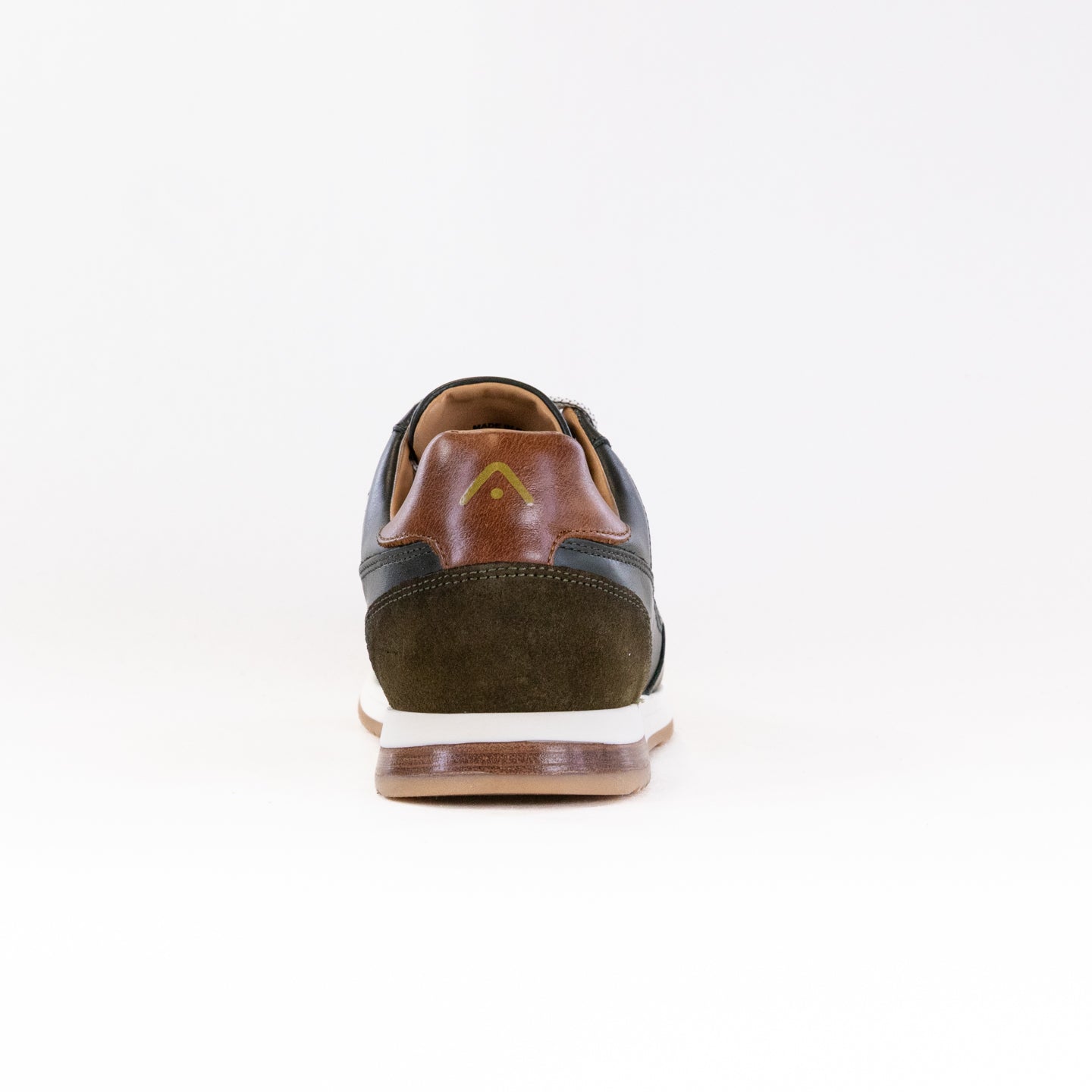 Men's Premium Khaki Leather Ambitious Slow-Style Sneakers
