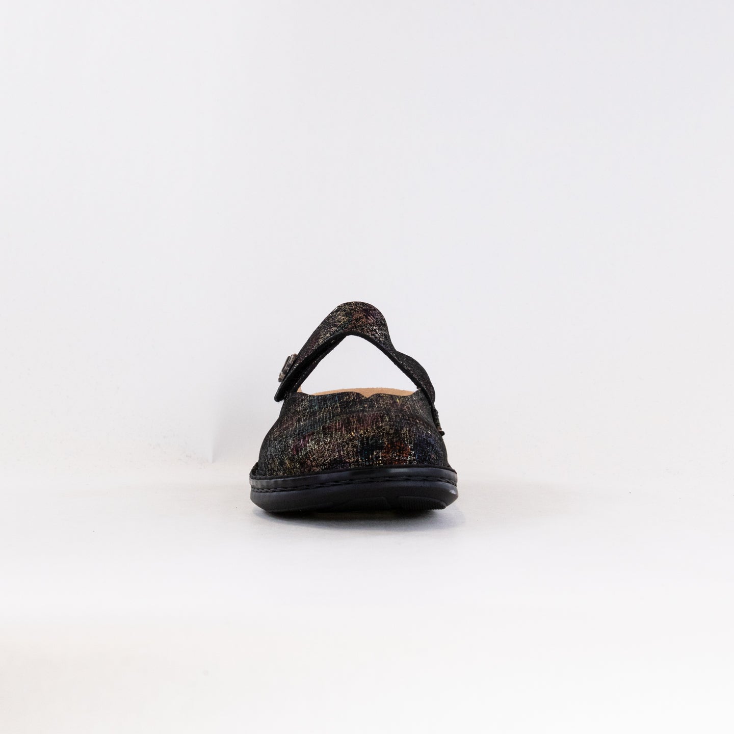 Women's Finn Comfort Roseau Multi - Brown Premium Leather Clogs