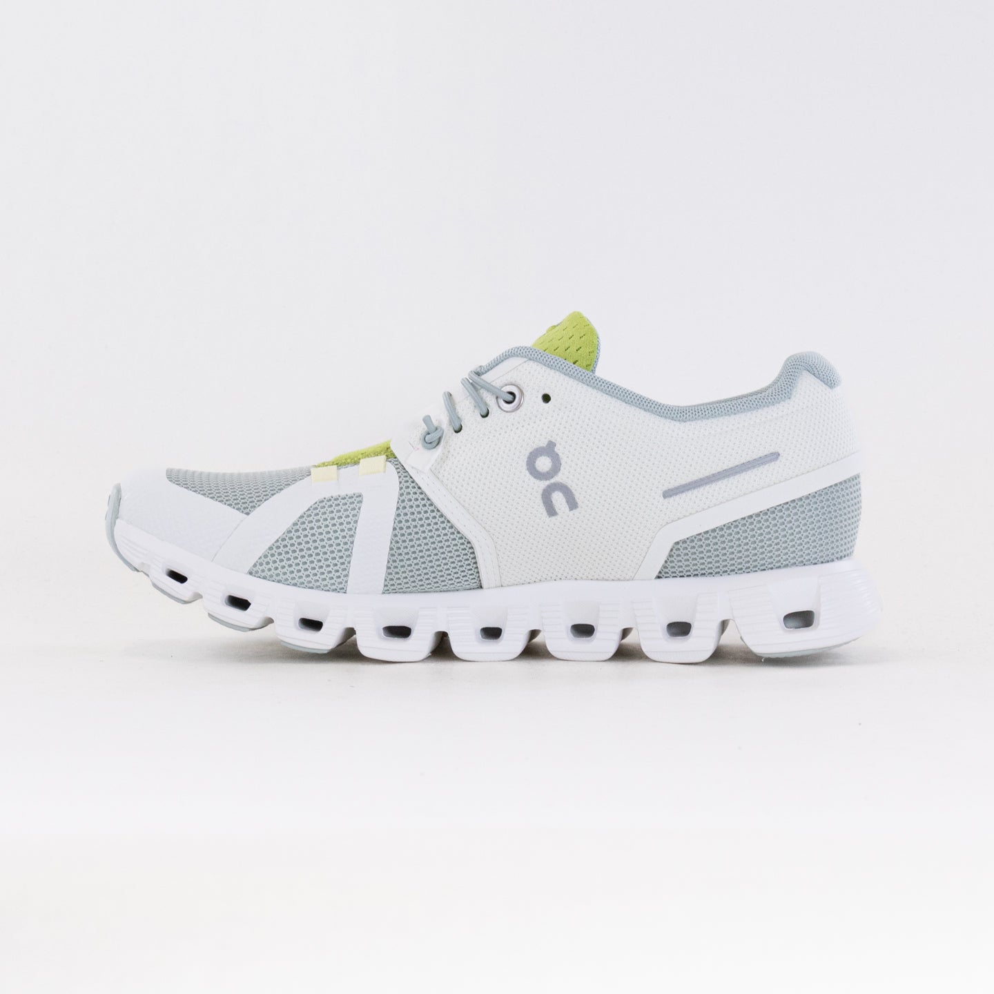 On Women's Cloud 5 Push Glacier/Zest - Comfortable and Responsive Running Shoes