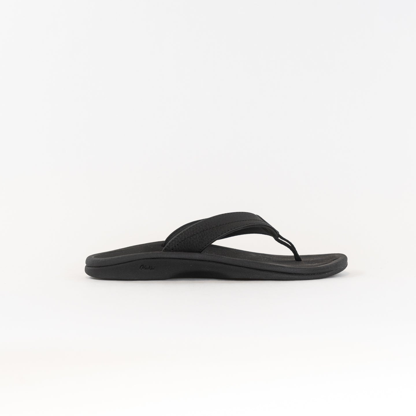 Olukai Women's 'Ohana Black/Black Water-Resistant Beach Sandals