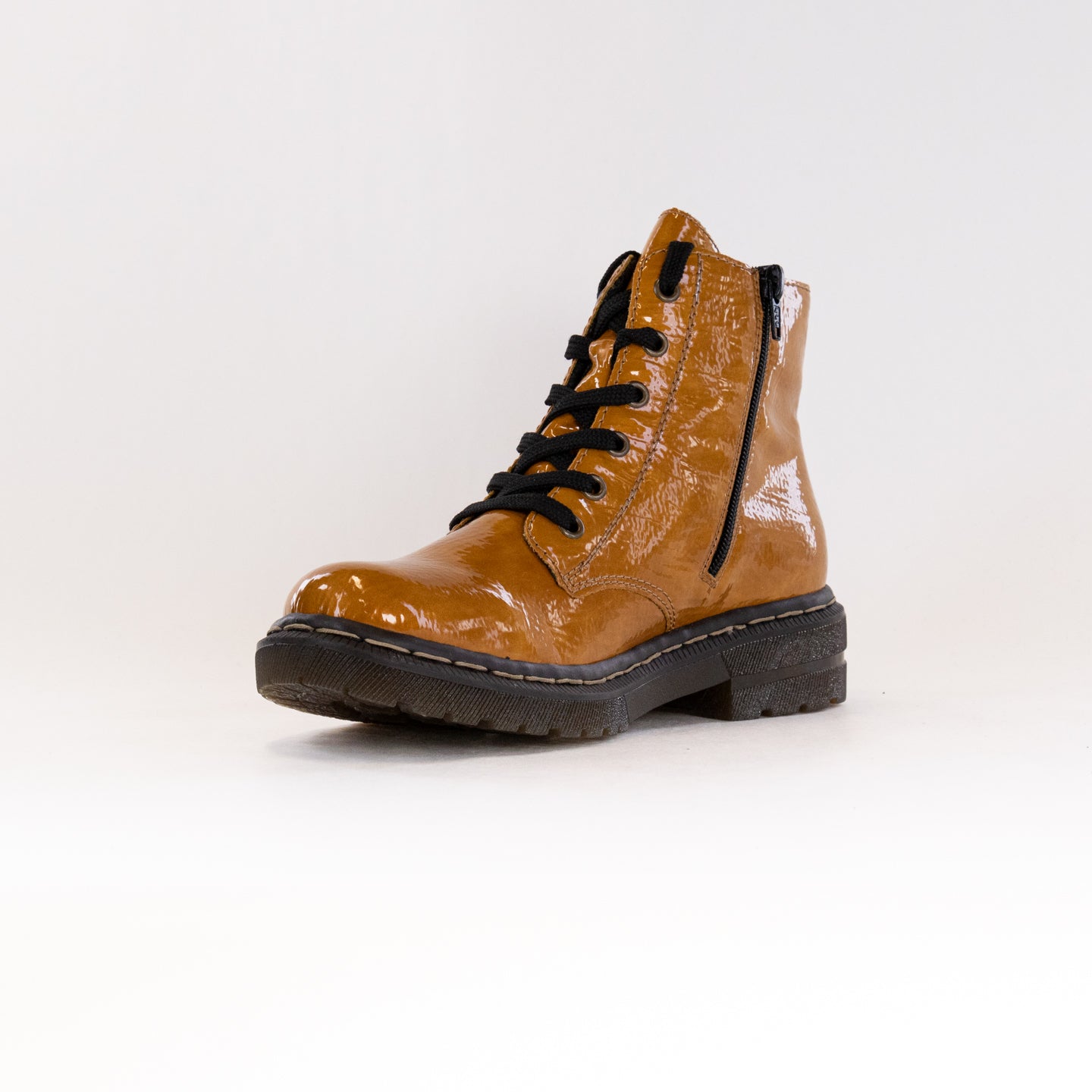 Stylish Yellow Women's Rieker Paris 40 Boots with Cozy Lining