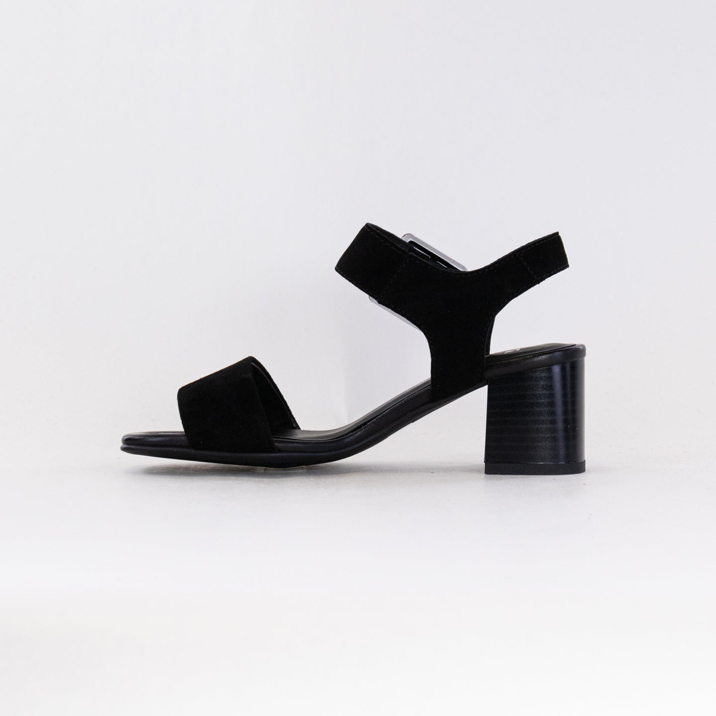 Black Women's Ara Bethel Dress Sandal 12-20507-01 with Stylish Buckle