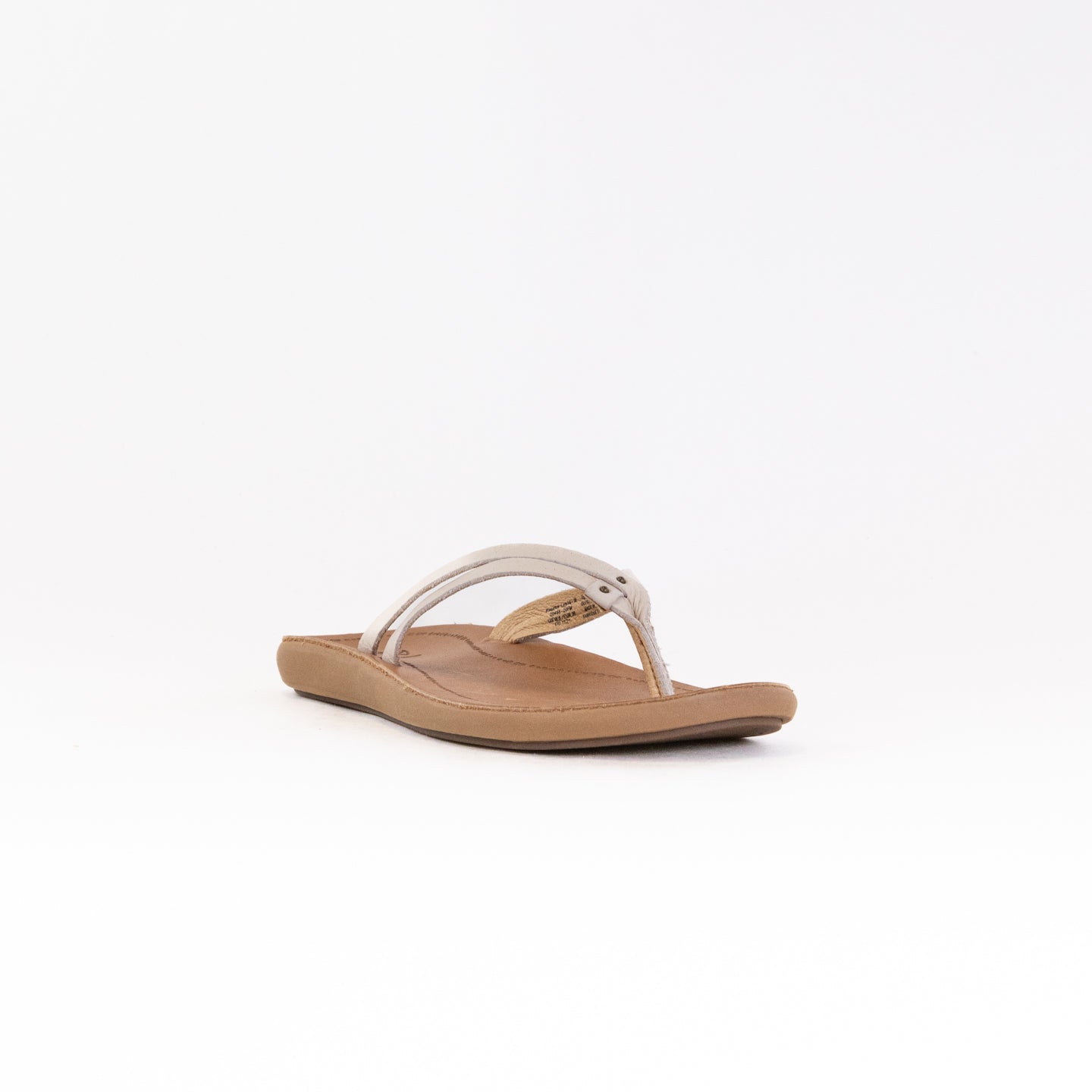 Olukai Women's Kapehe Luana Casual Premium Sandals in Tapa/Sahara Color