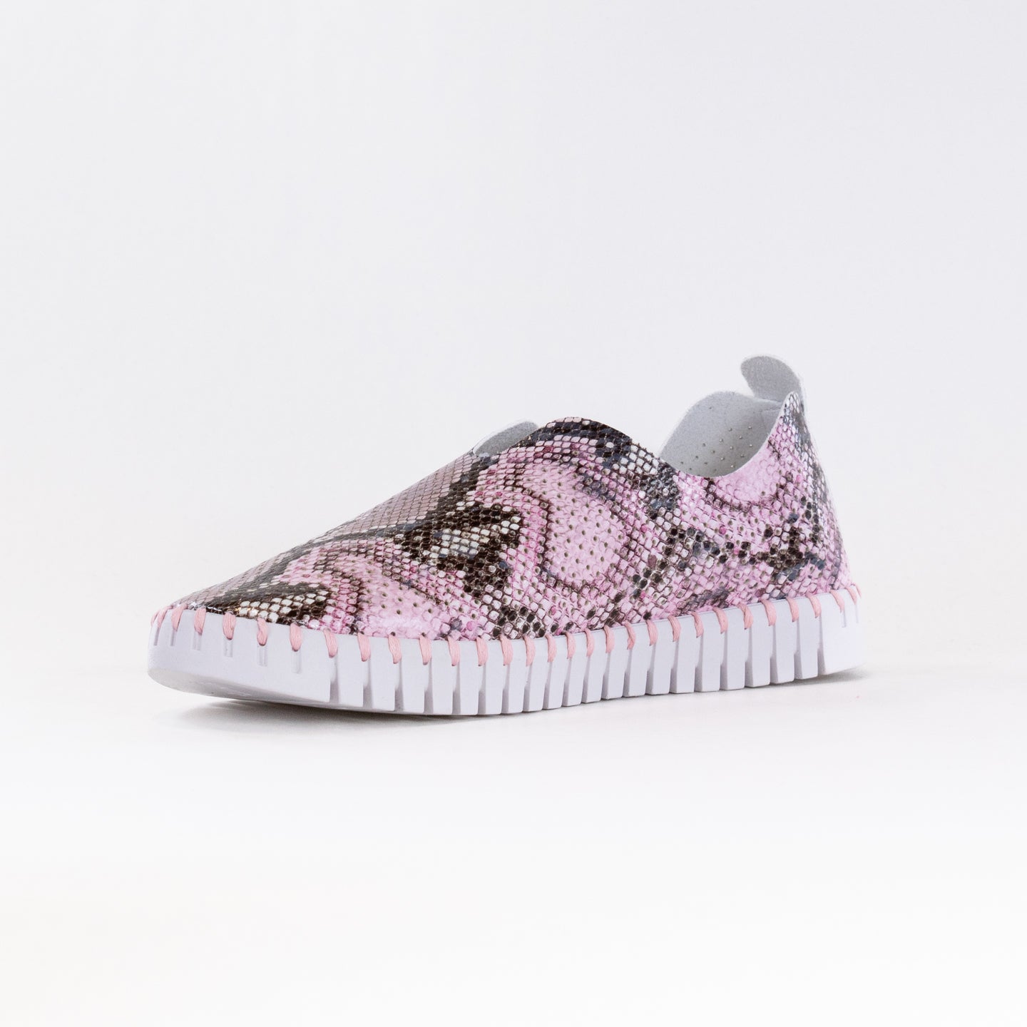 Ilse Jacobsen Women's TULIP139 Shoes - Lavender Snake Print Design