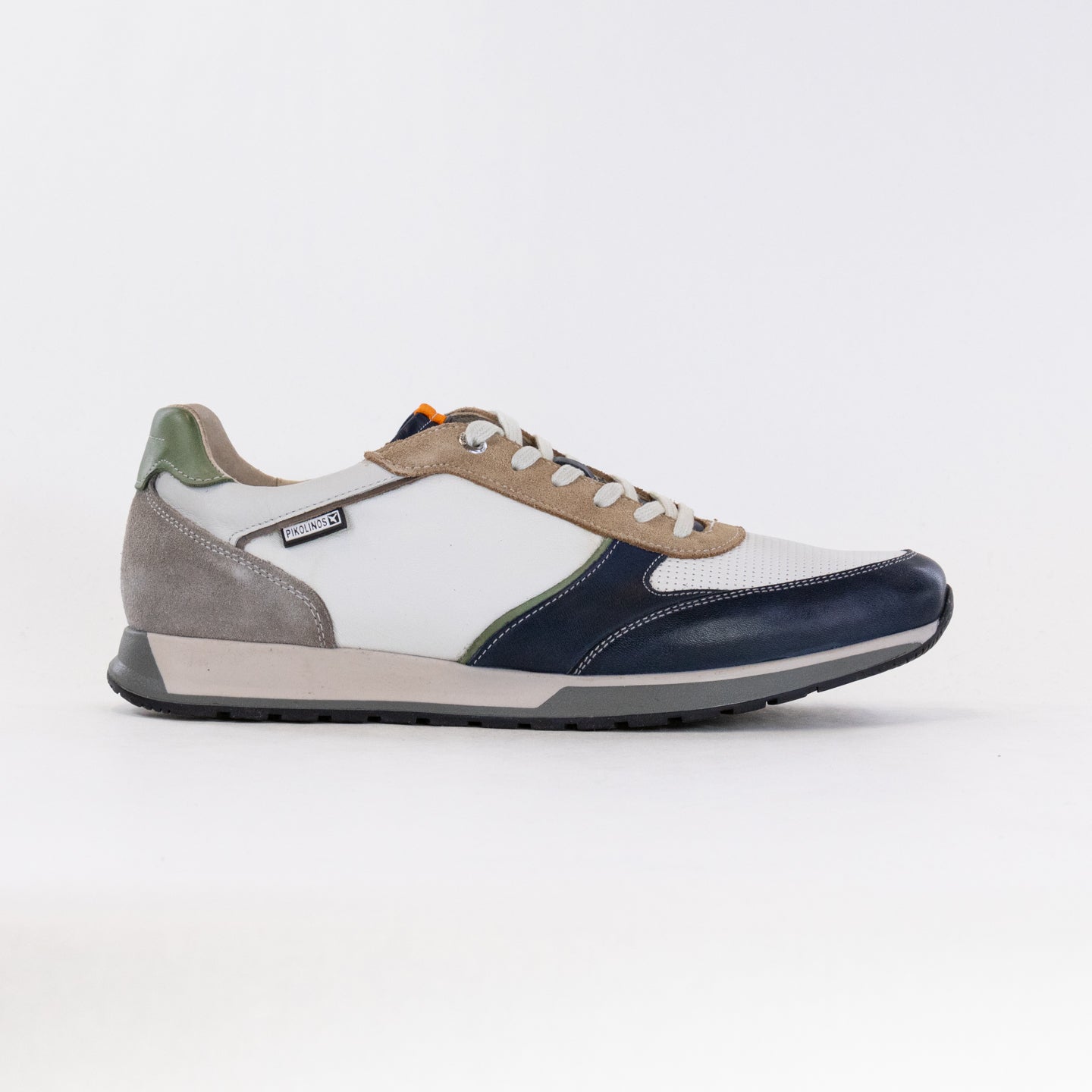 Pikolinos Men's Cambil M5N Blue Sneakers with Red Accents