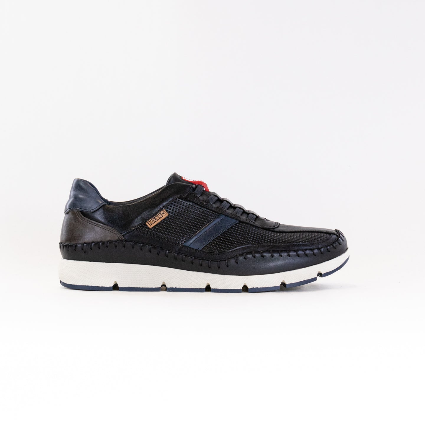 Pikolinos Men's Fuencarral M4U Black Leather Comfortable Casual Shoes
