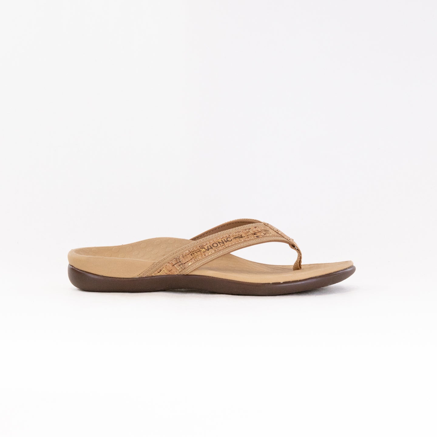 Vionic Women's Tide II Sandals in Gold Cork Color
