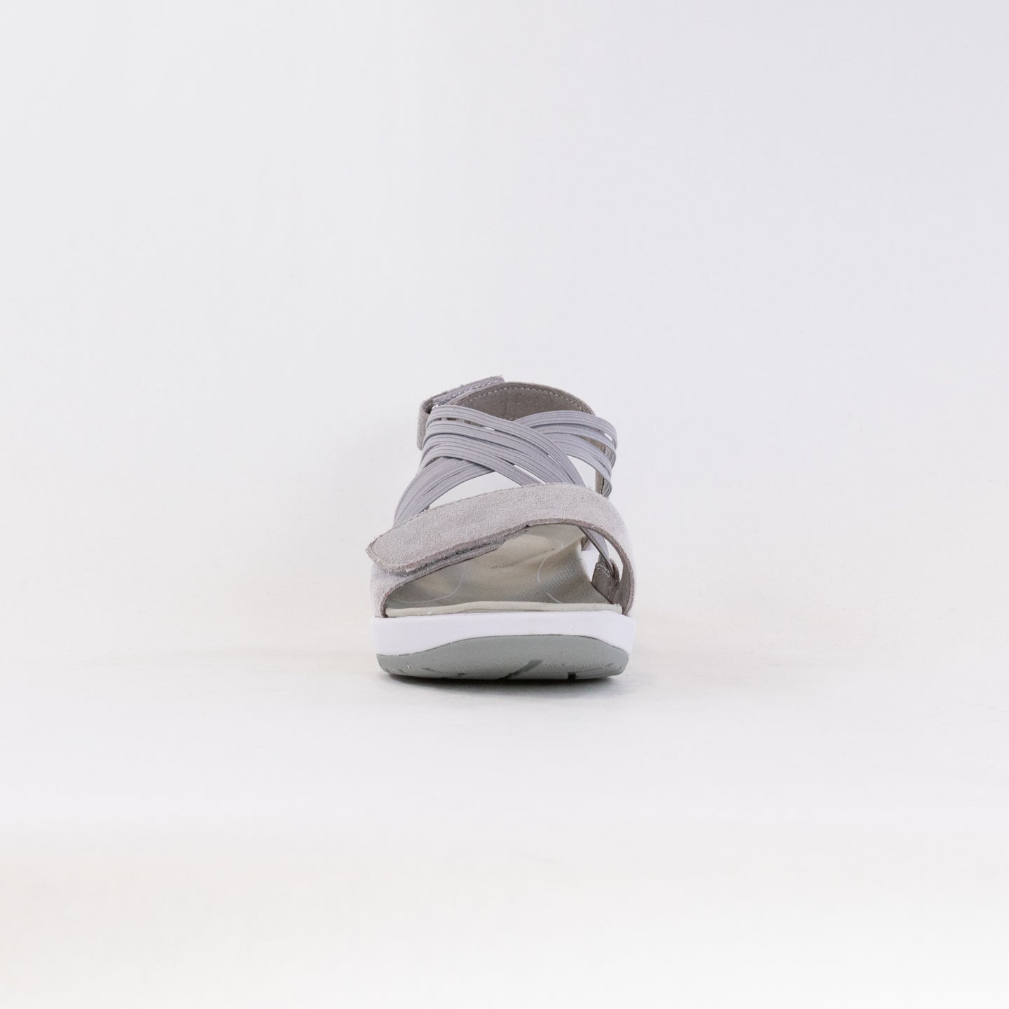 Women's Adjustable Ara Niles Platform Sandal in Pebble Color