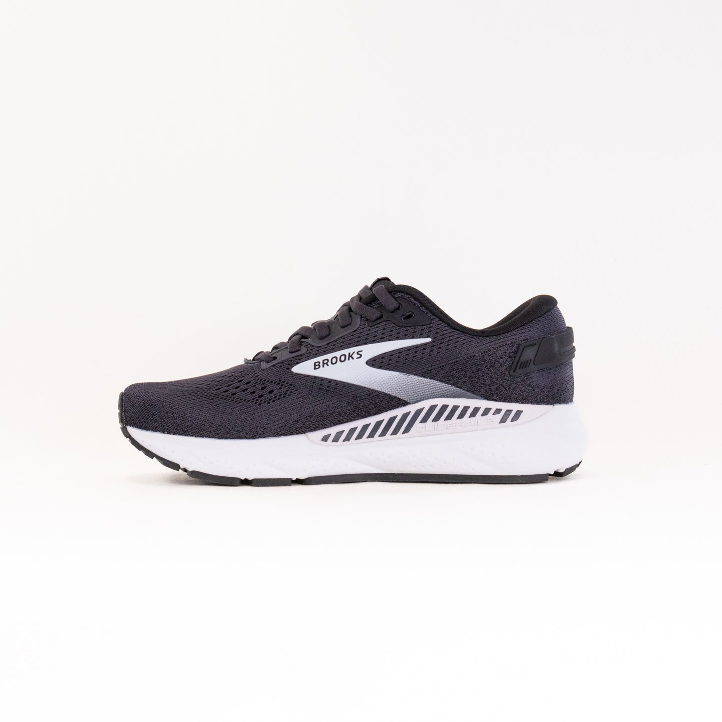 Women's Brooks Ariel GTS 24 Running Shoes - Ebony/Black/White