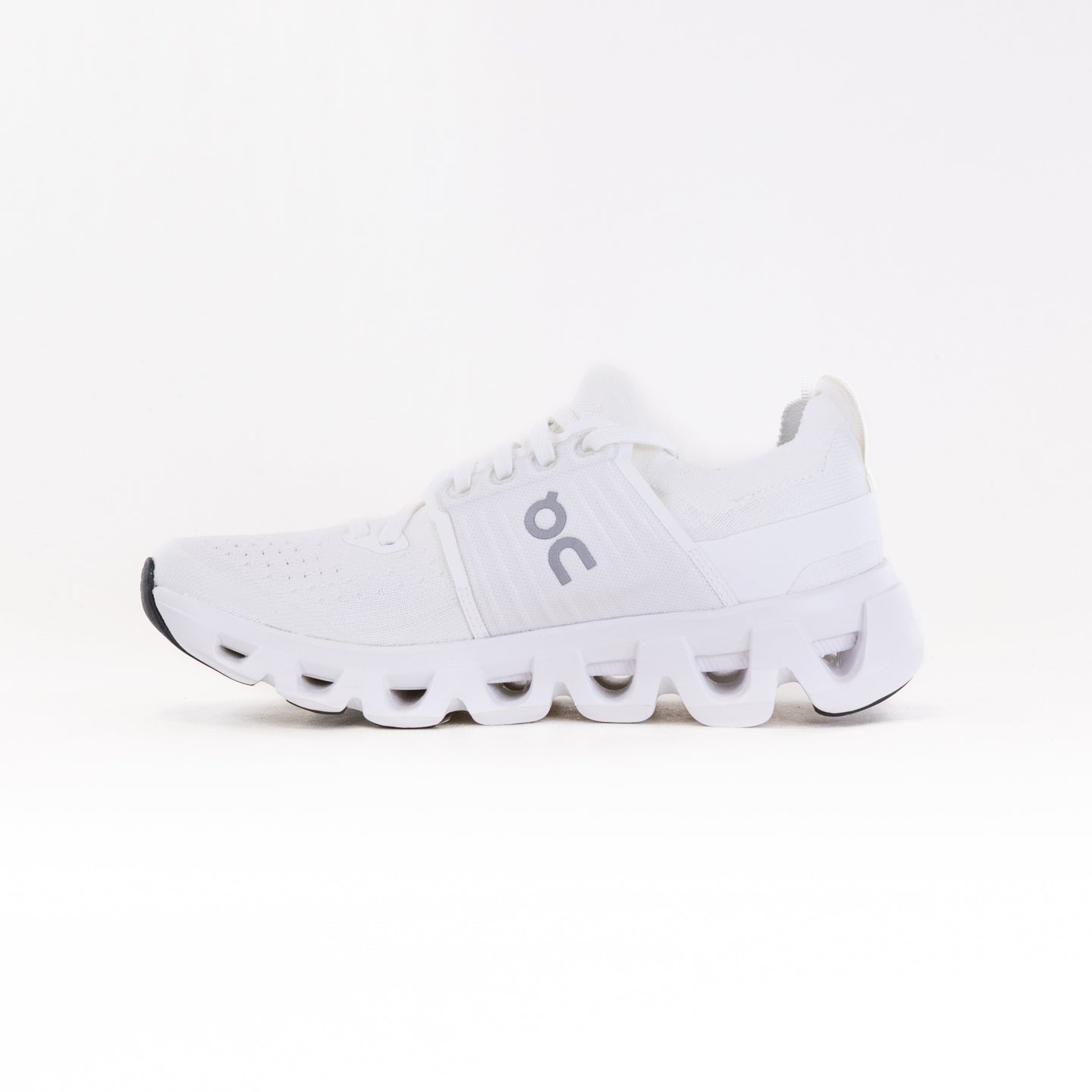 On Women's Cloudswift 4 Road Running Shoes in White/White Color