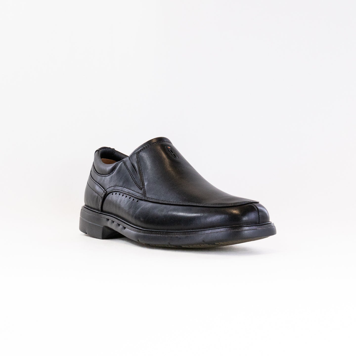 Men's Clarks Un Kendrick Go Dress Shoes in Stylish Black Leather