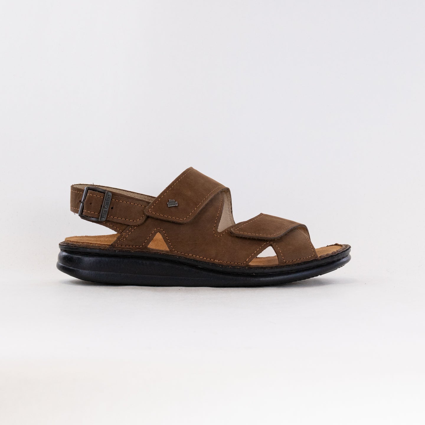 Men's Finn Comfort Toro Sandals in Cherokee Wood Style