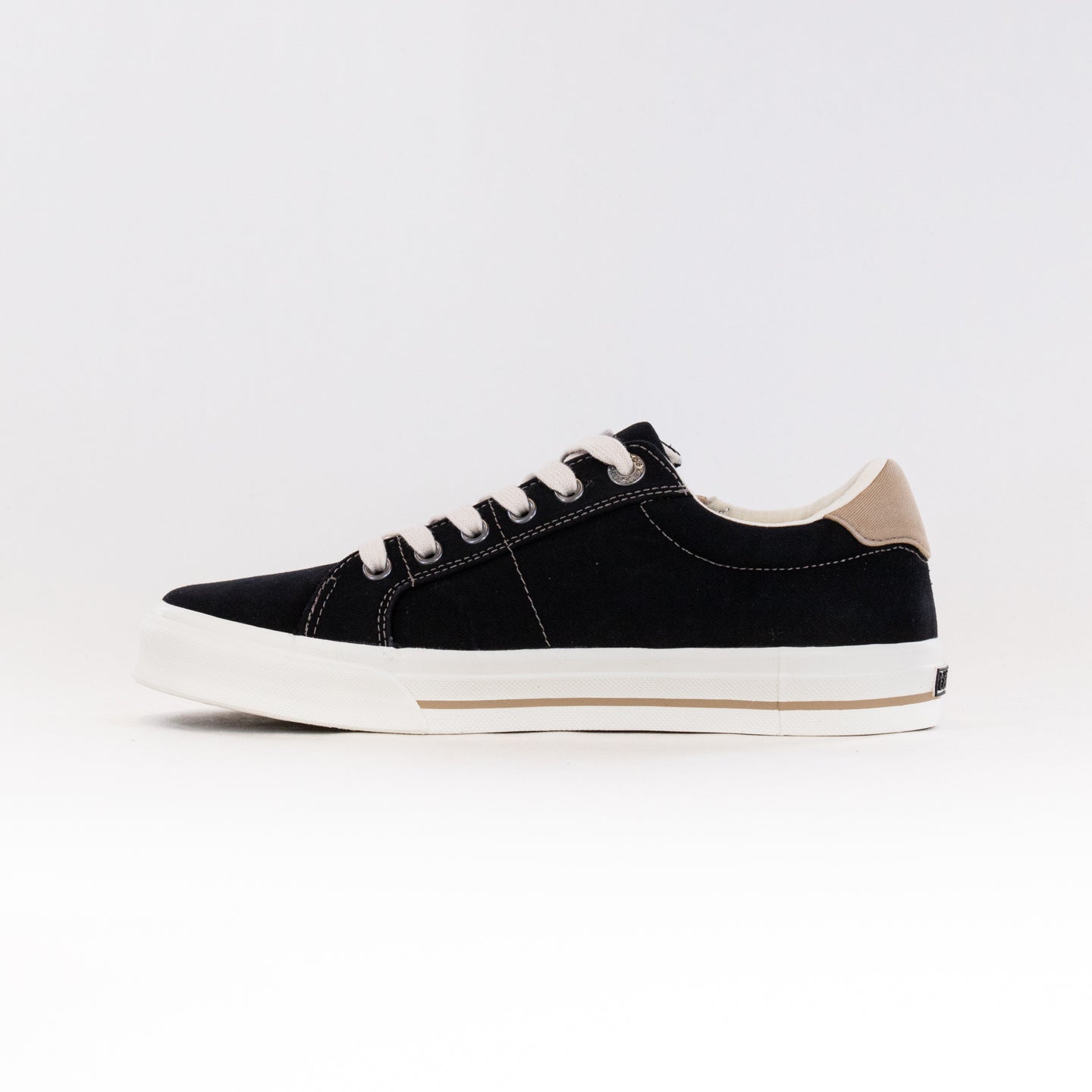 Distressed Black/Tan Taos Z Soul Women's Stylish Canvas Sneakers
