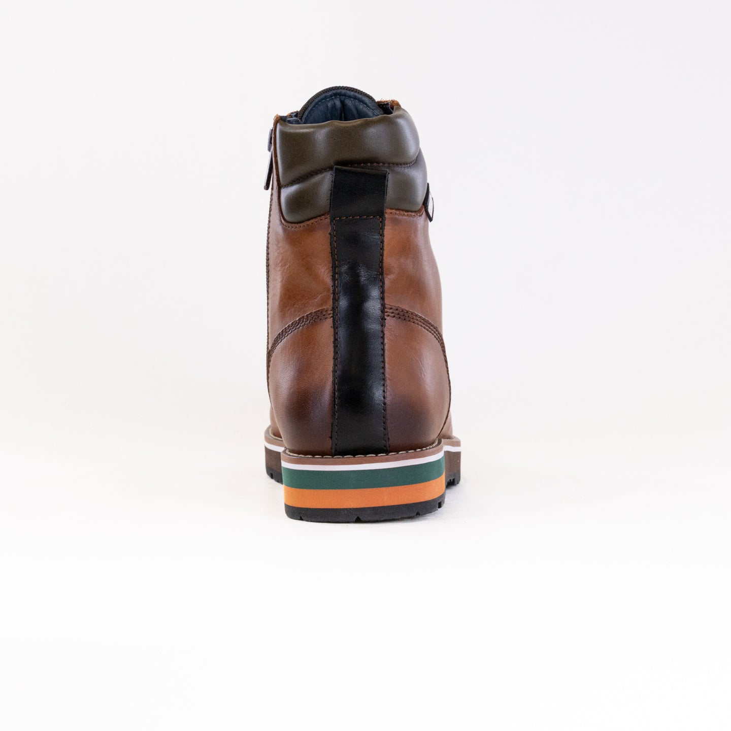 Pikolinos Pirineos Men's Dress Shoes - Brandy Calfskin Leather Model M6S - 8113C1