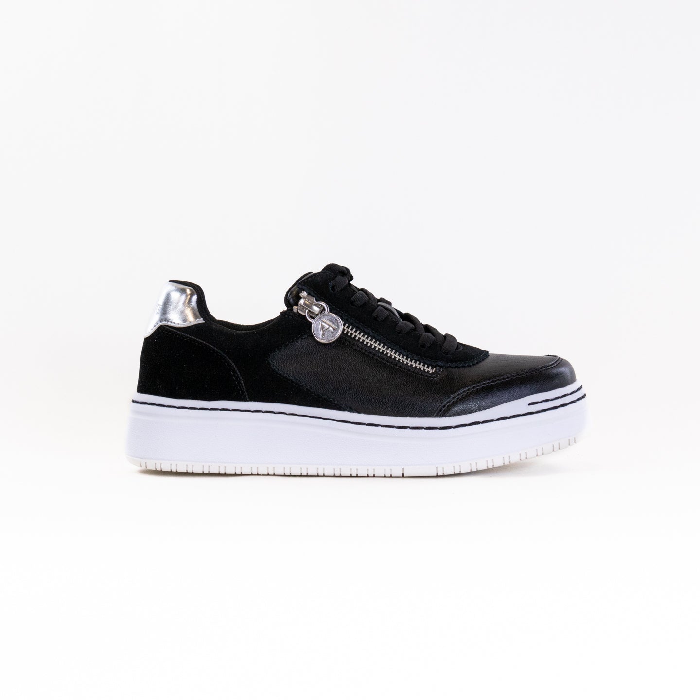 Women's Alegria Averie Black Convertible Sneakers with Adjustable Fit